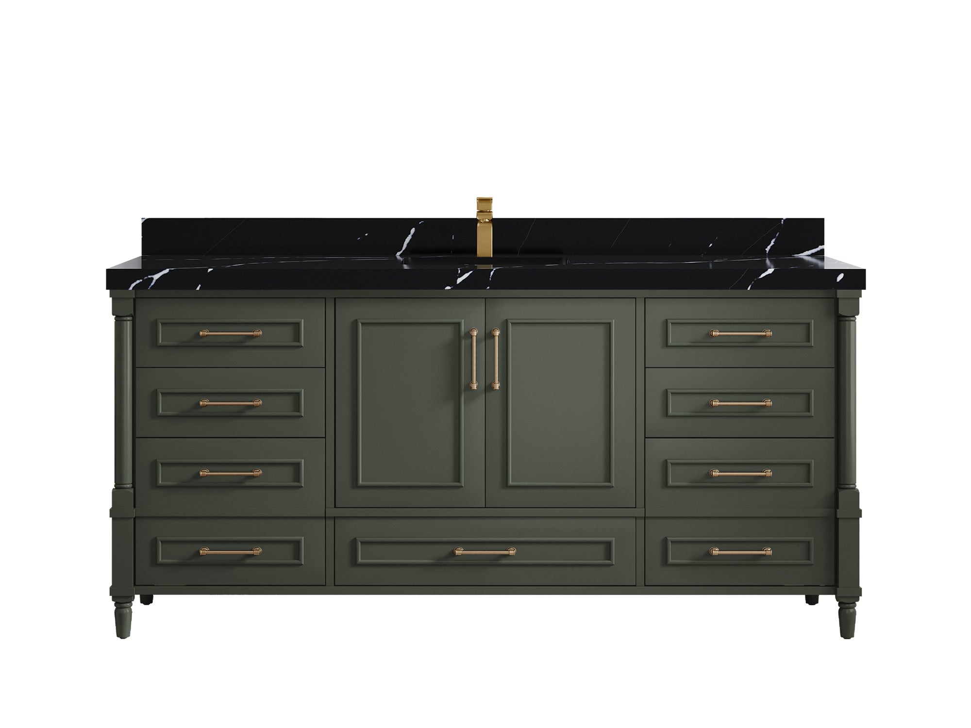 Aberdeen 72 in. W x 22 in. D Single Sink Bathroom Vanity - Willow Bath and Vanity