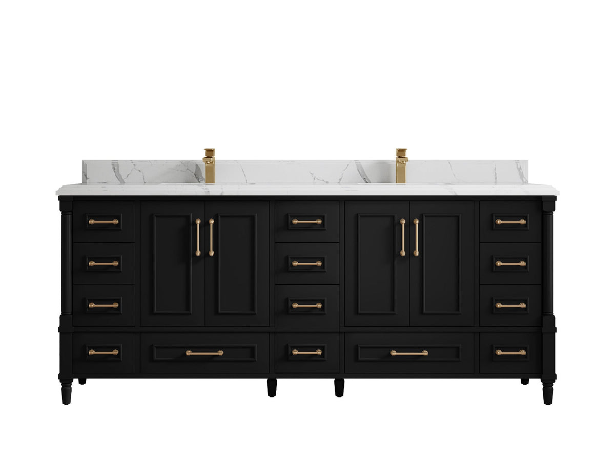 Aberdeen 80 in. W x 22 in. D Double Sink Bathroom Vanity - Willow Bath and Vanity