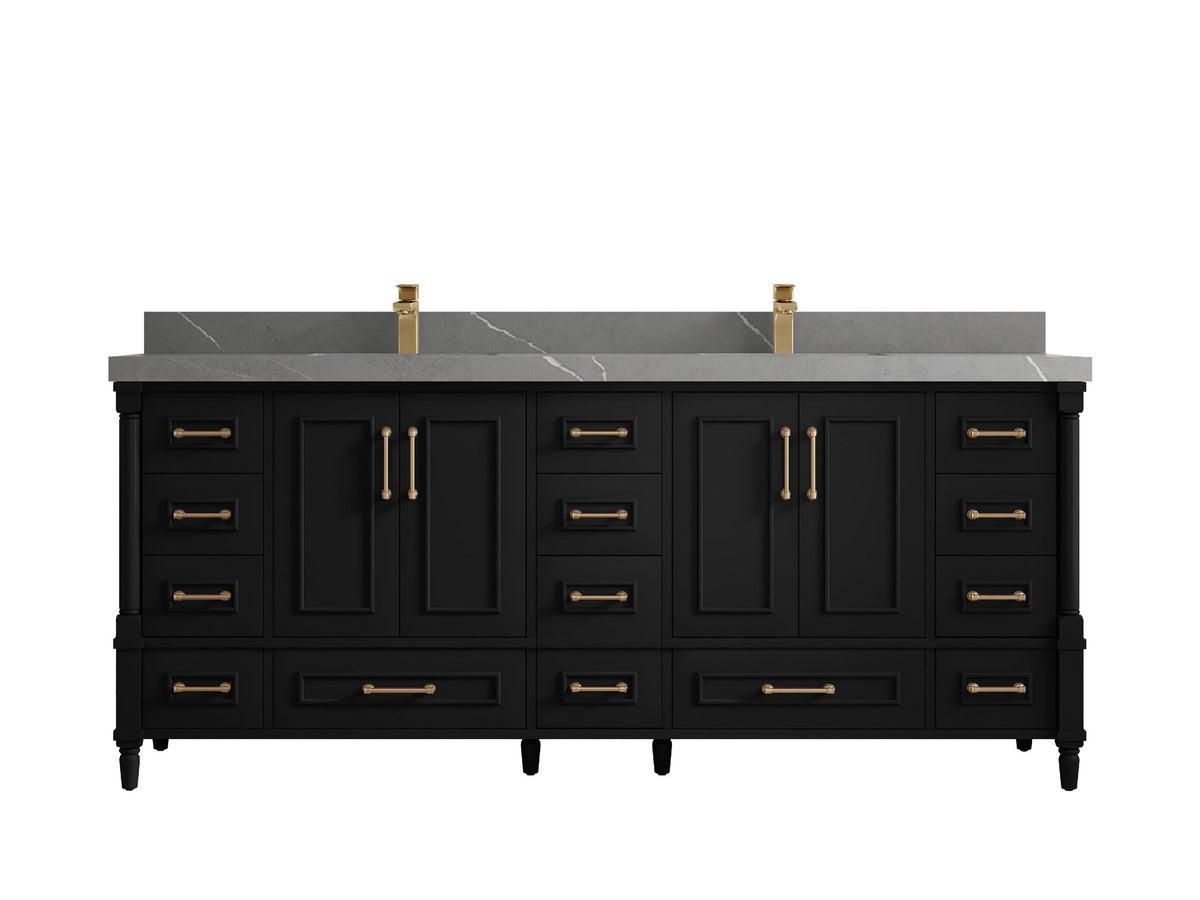 Aberdeen 80 in. W x 22 in. D Double Sink Bathroom Vanity - Willow Bath and Vanity