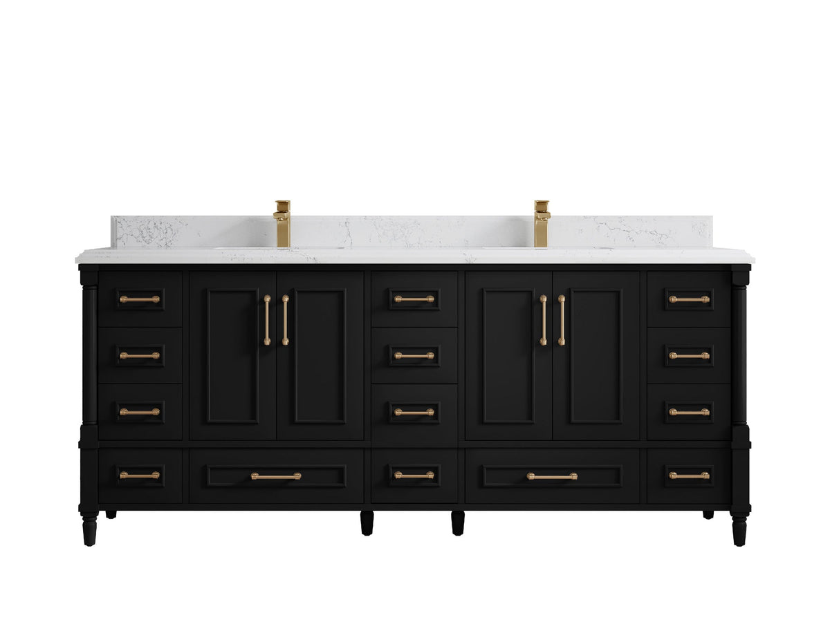 Aberdeen 80 in. W x 22 in. D Double Sink Bathroom Vanity - Willow Bath and Vanity