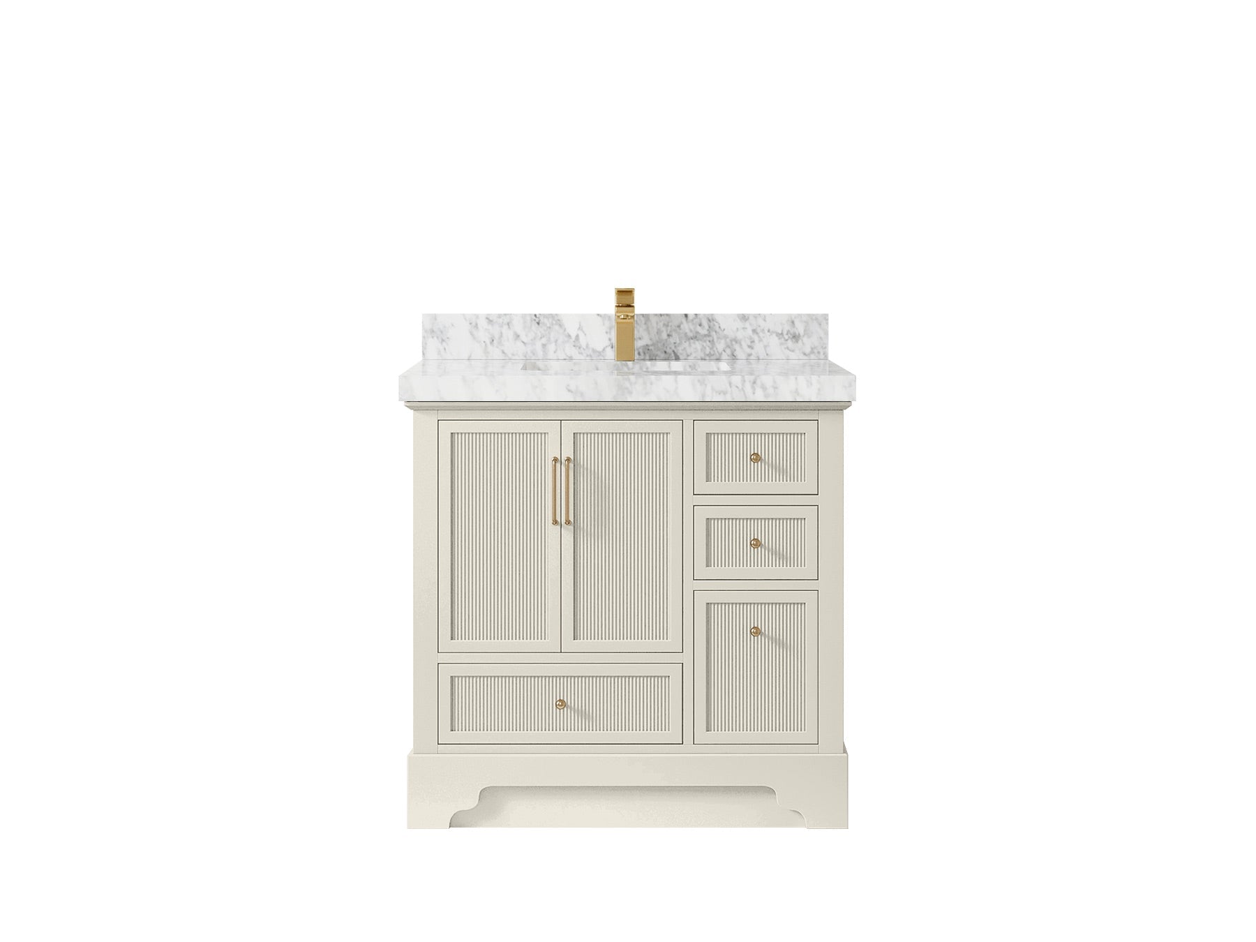 Alys 36 in. W x 22 in. D Center Sink Bathroom Vanity - Willow Bath and Vanity