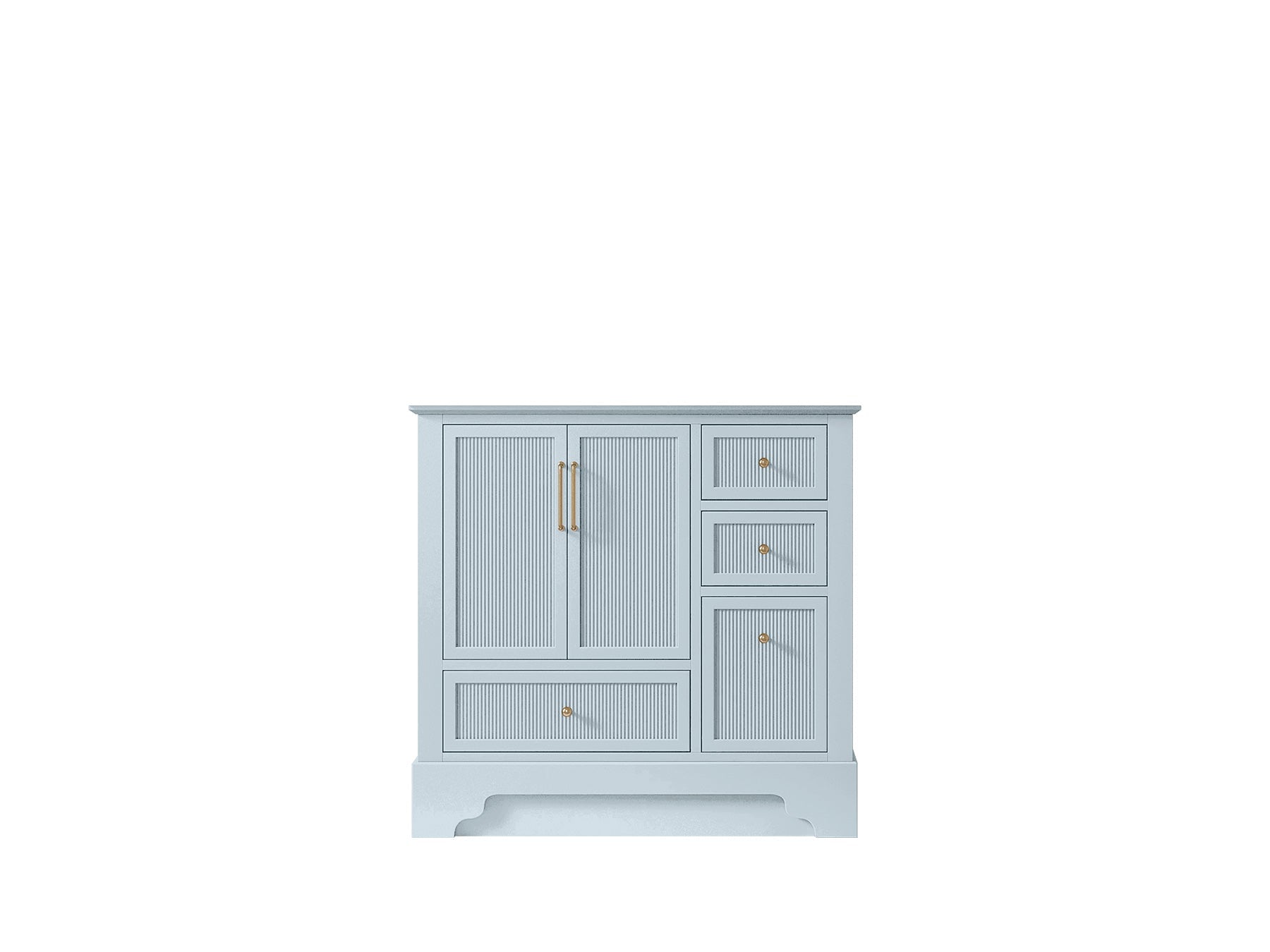 Alys 36 in. W x 22 in. D Left Offset Sink Bathroom Vanity - Willow Bath and Vanity
