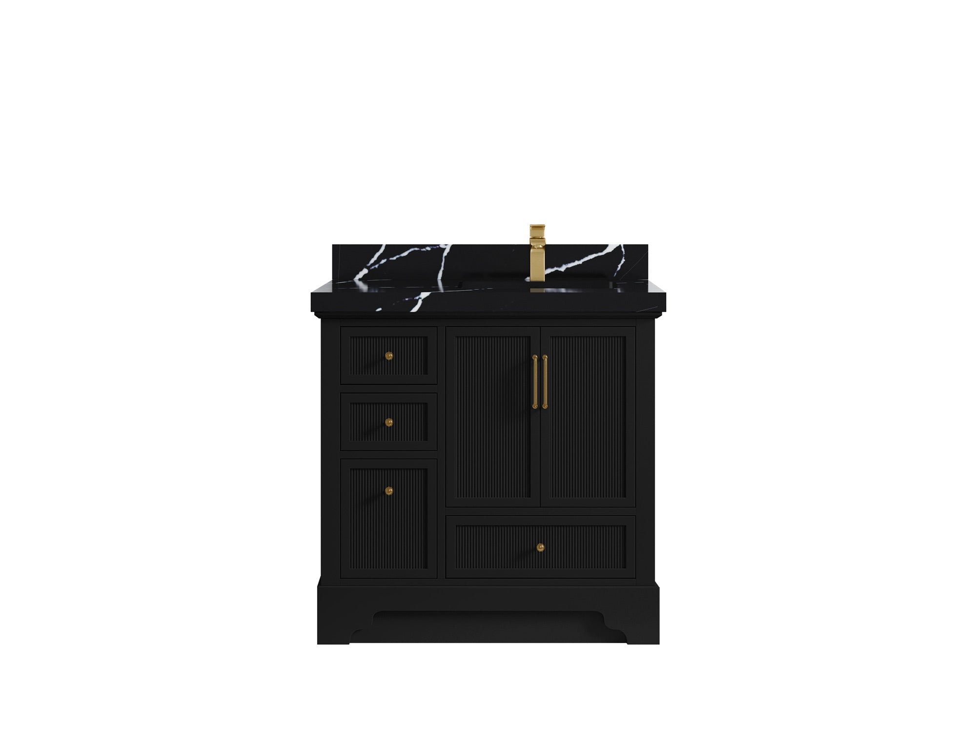 Alys 36 in. W x 22 in. D Right Offset Sink Bathroom Vanity - Willow Bath and Vanity