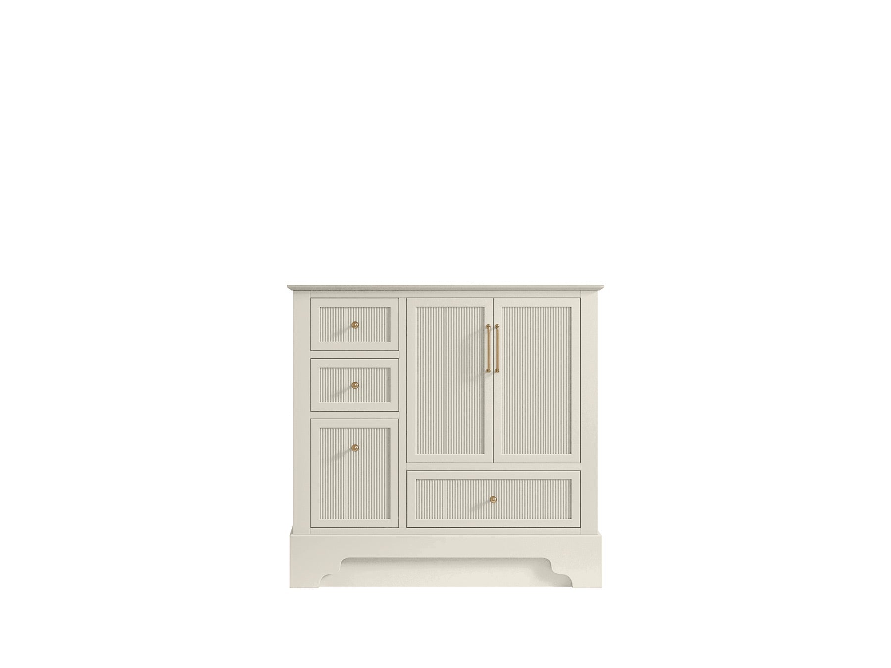 Alys 36 in. W x 22 in. D Right Offset Sink Bathroom Vanity - Willow Bath and Vanity