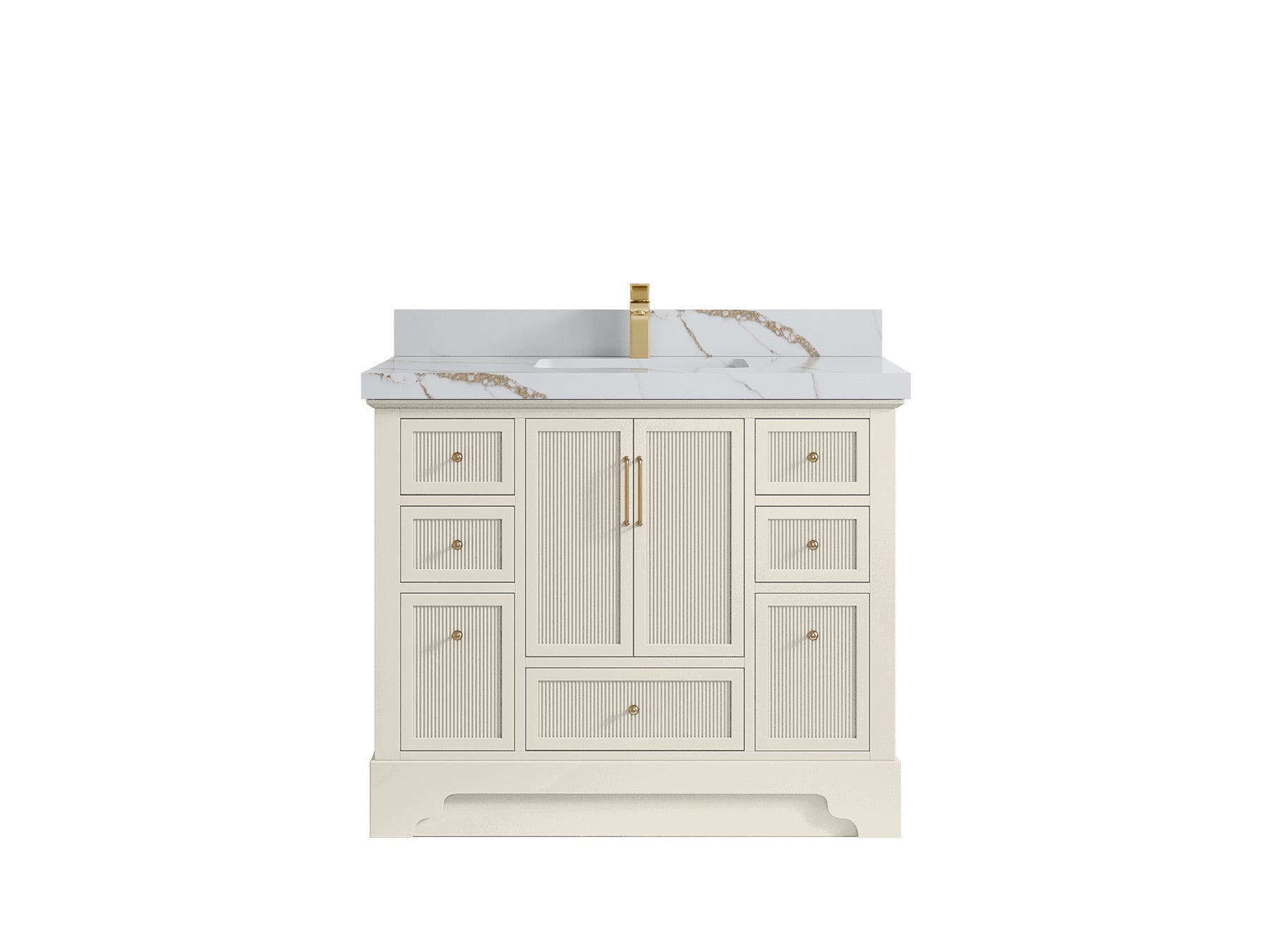 Alys 42 in. W x 22 in. D Single Sink Bathroom Vanity - Willow Bath and Vanity