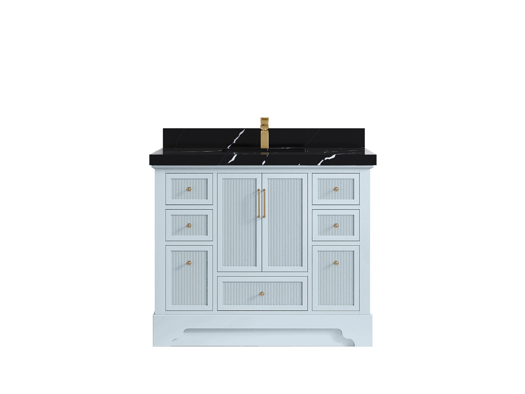 Alys 42 in. W x 22 in. D Single Sink Bathroom Vanity - Willow Bath and Vanity