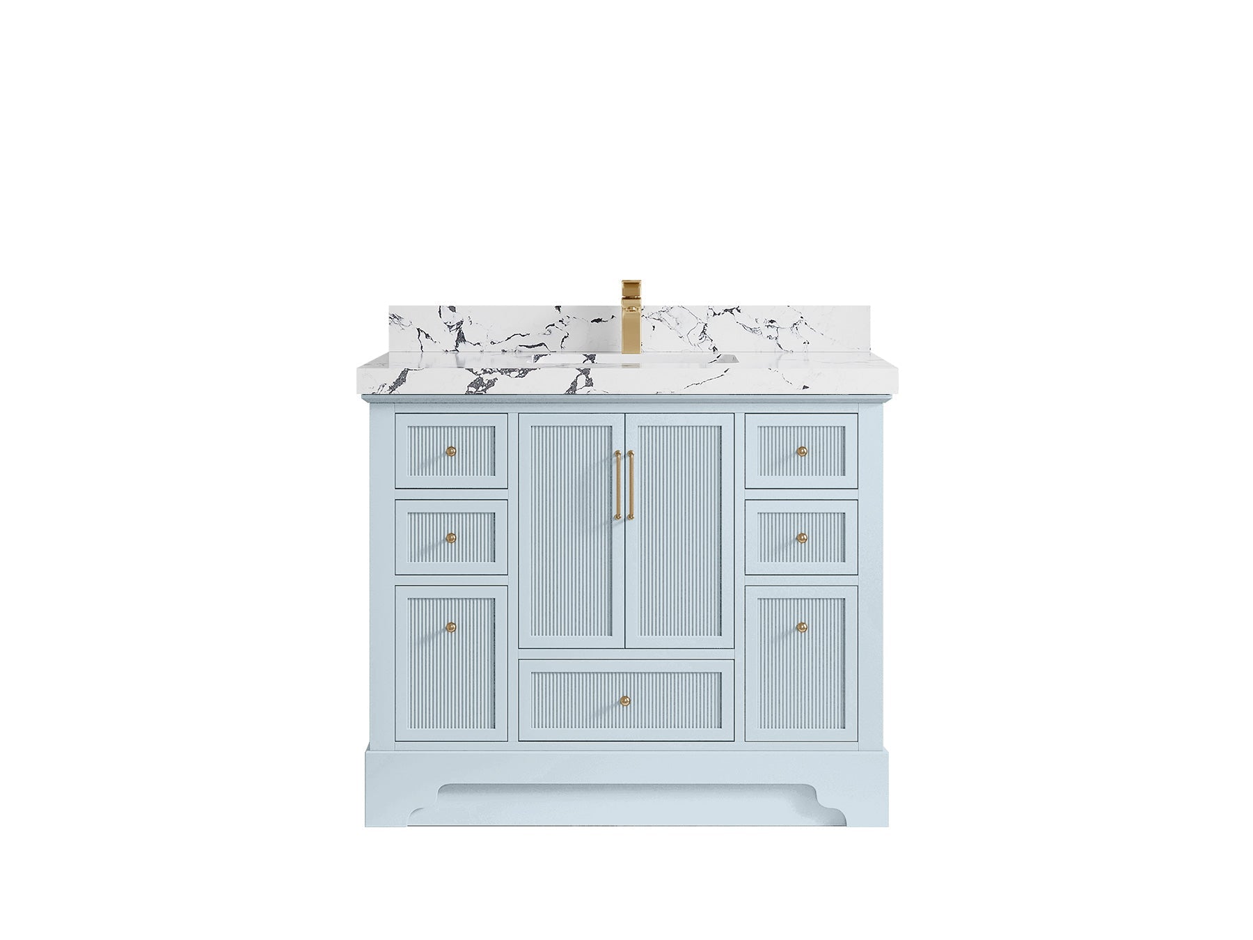 Alys 42 in. W x 22 in. D Single Sink Bathroom Vanity - Willow Bath and Vanity
