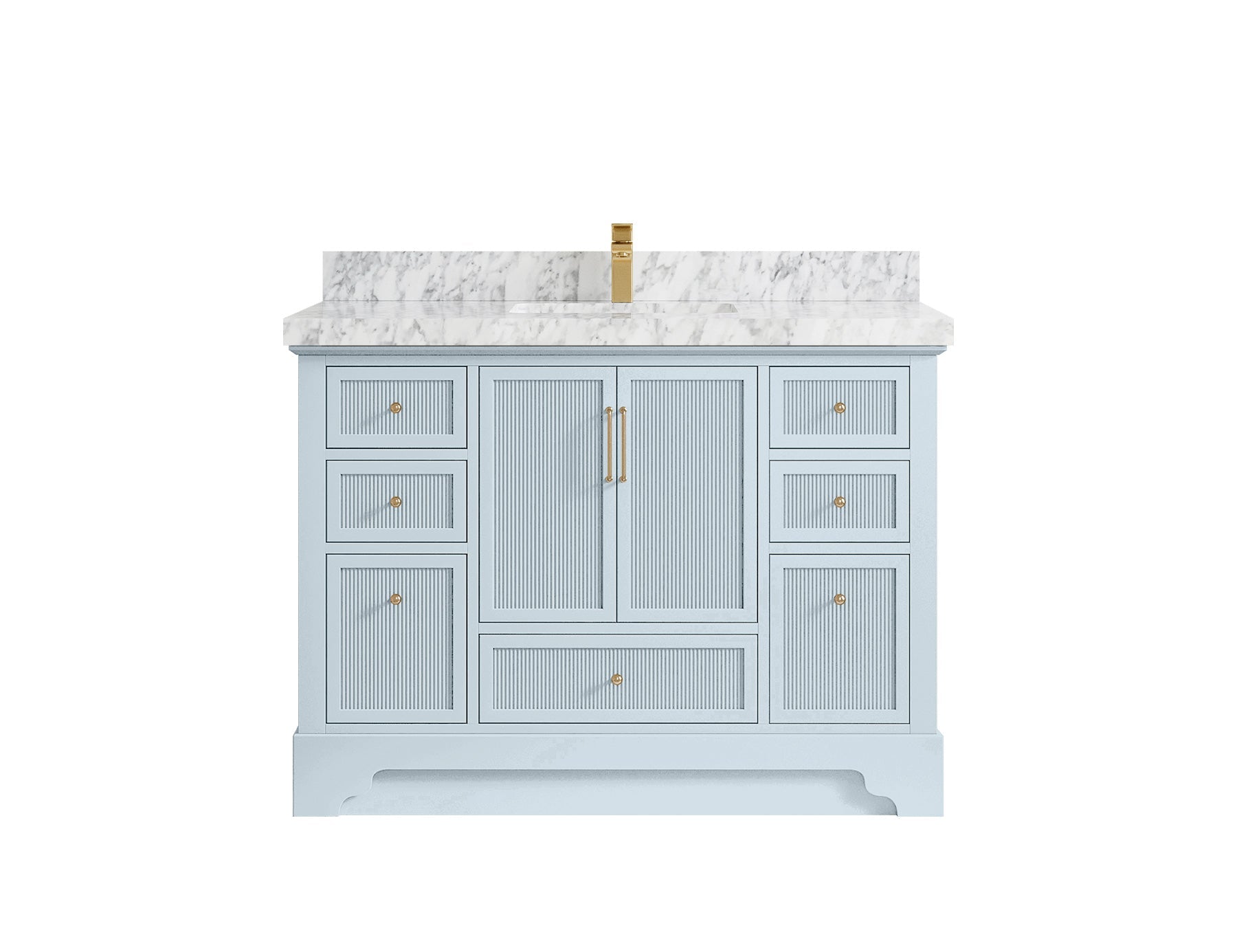 Alys 48 in. W x 22 in. D Single Sink Bathroom Vanity - Willow Bath and Vanity