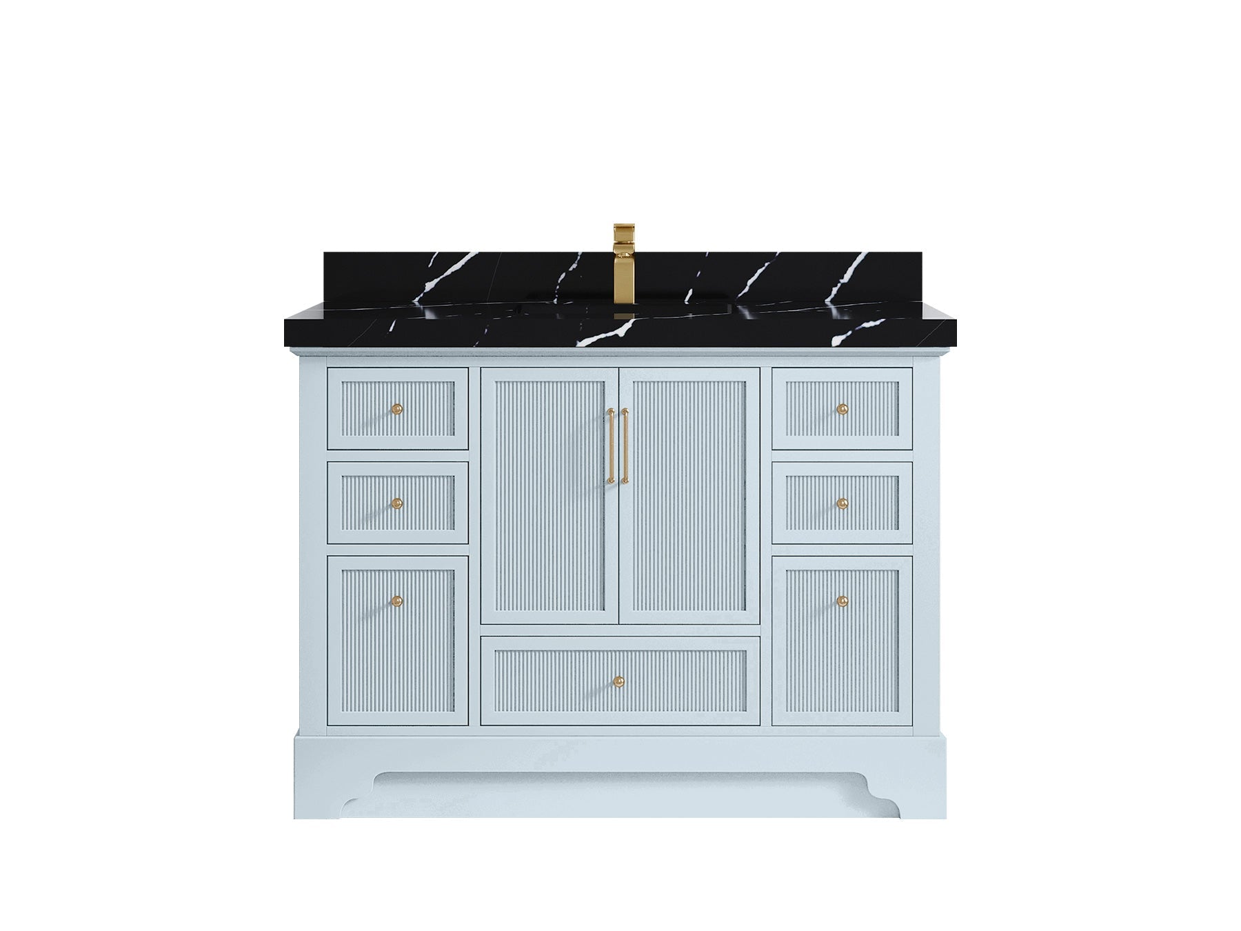 Alys 48 in. W x 22 in. D Single Sink Bathroom Vanity - Willow Bath and Vanity
