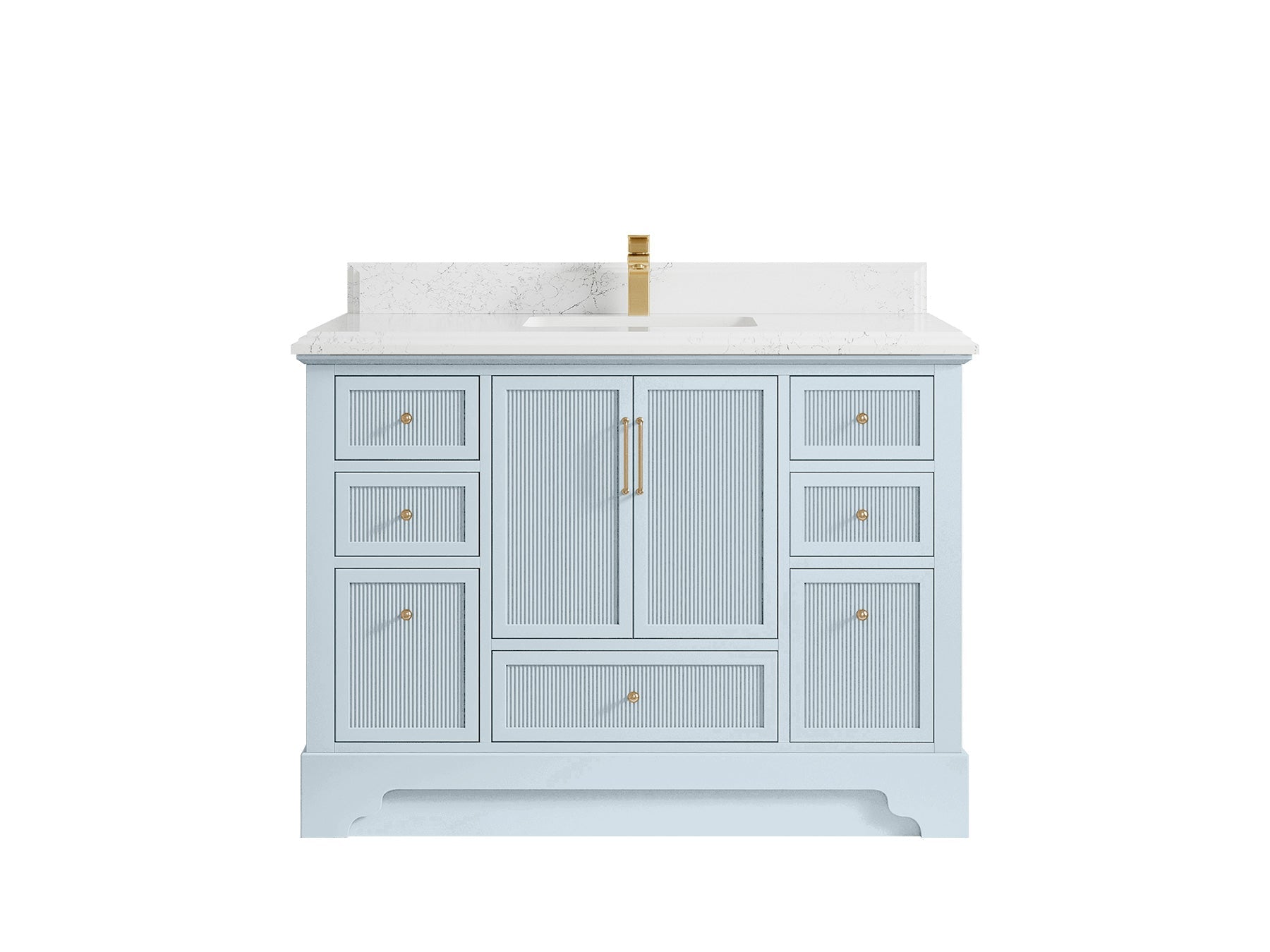 Alys 48 in. W x 22 in. D Single Sink Bathroom Vanity - Willow Bath and Vanity