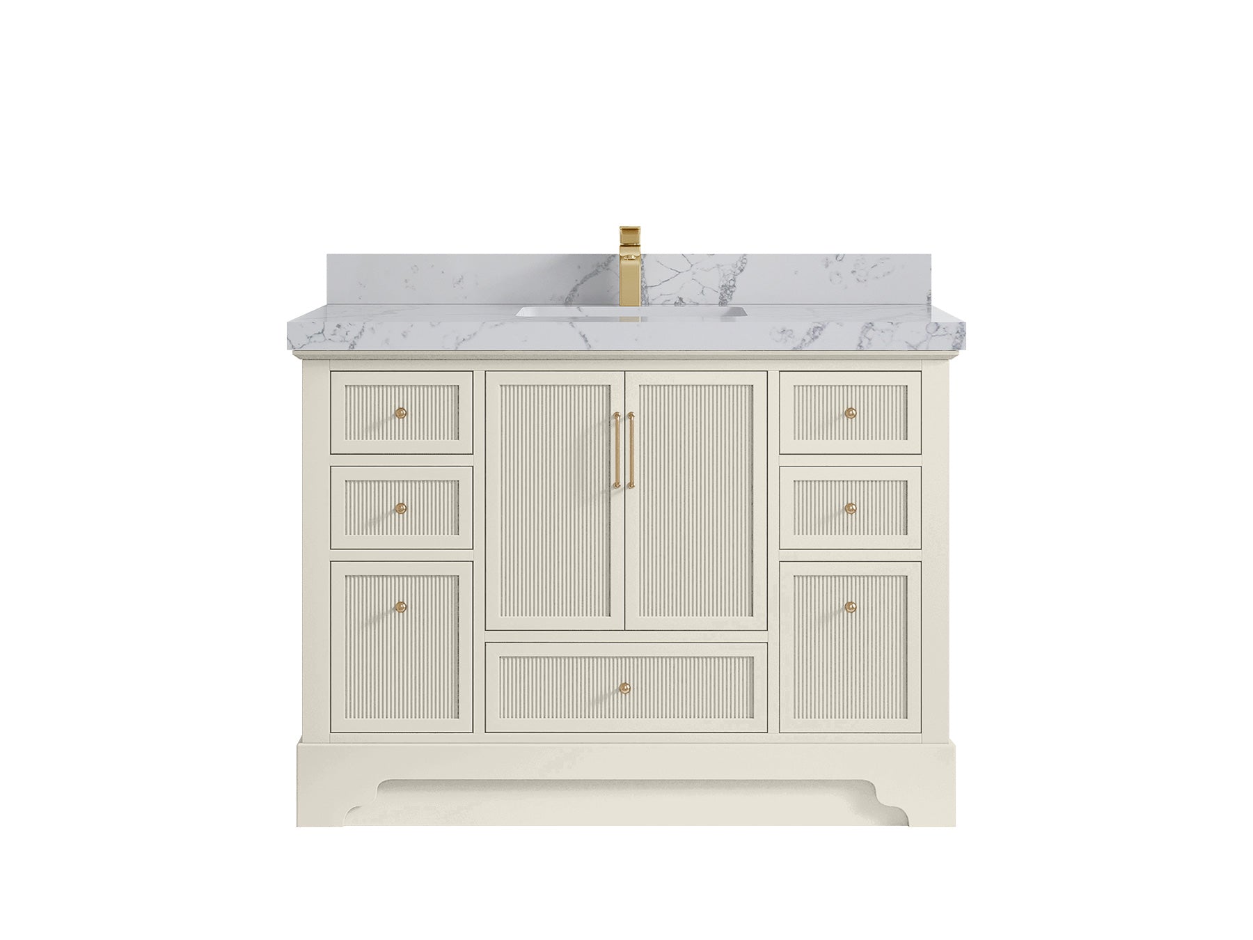 Alys 48 in. W x 22 in. D Single Sink Bathroom Vanity - Willow Bath and Vanity