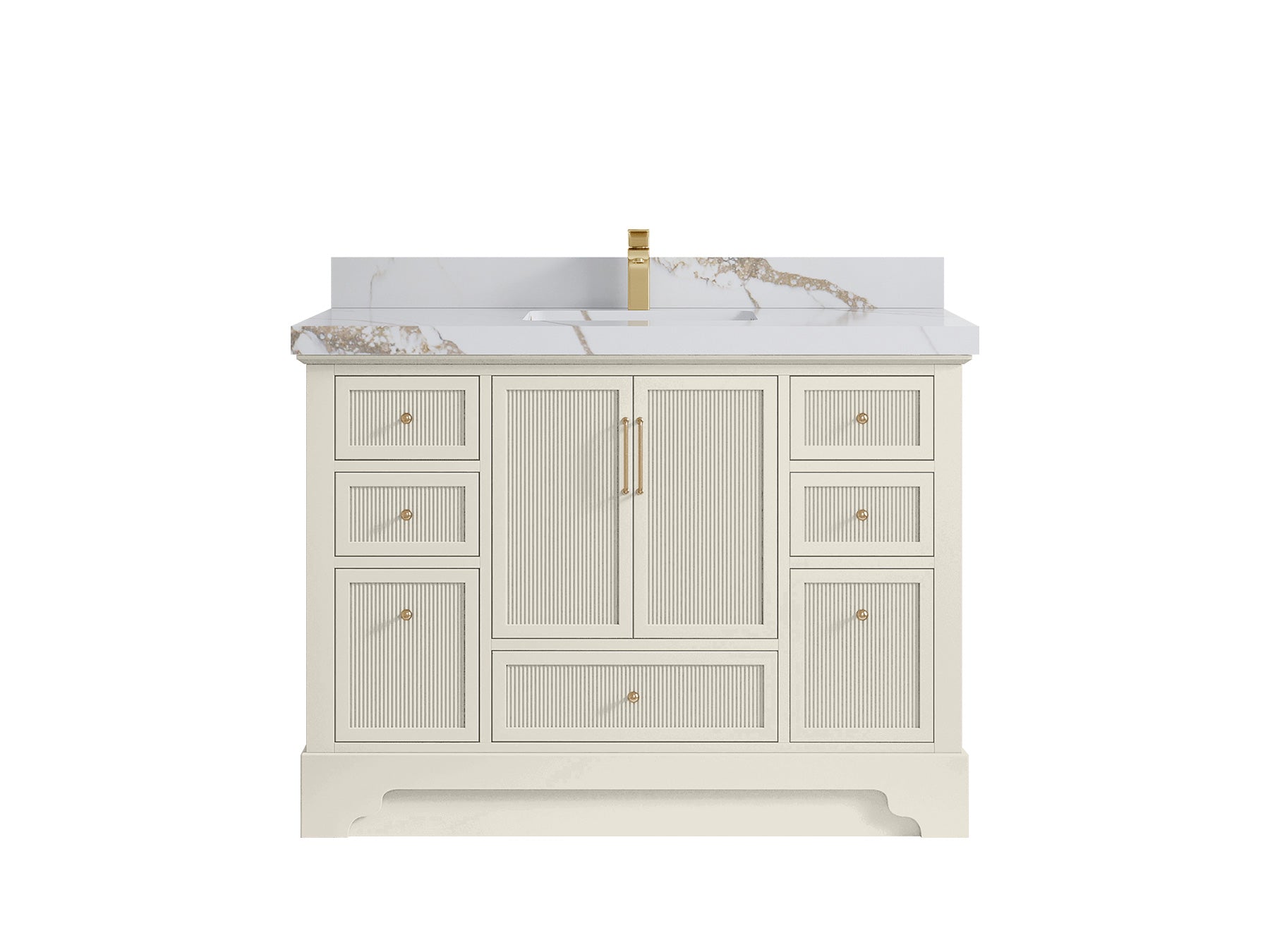 Alys 48 in. W x 22 in. D Single Sink Bathroom Vanity - Willow Bath and Vanity
