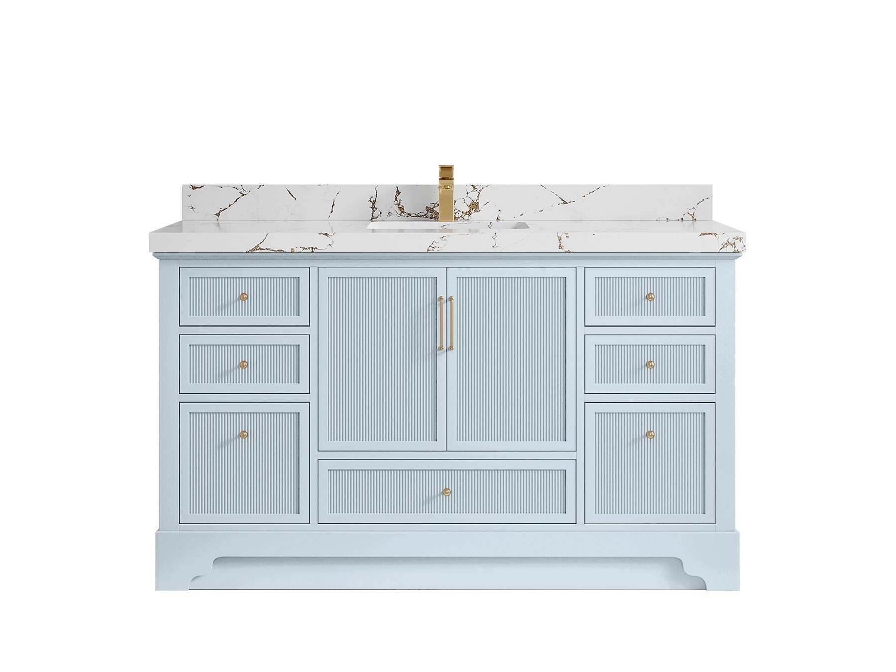 Alys 60 in. W x 22 in. D Single Sink Bathroom Vanity - Willow Bath and Vanity