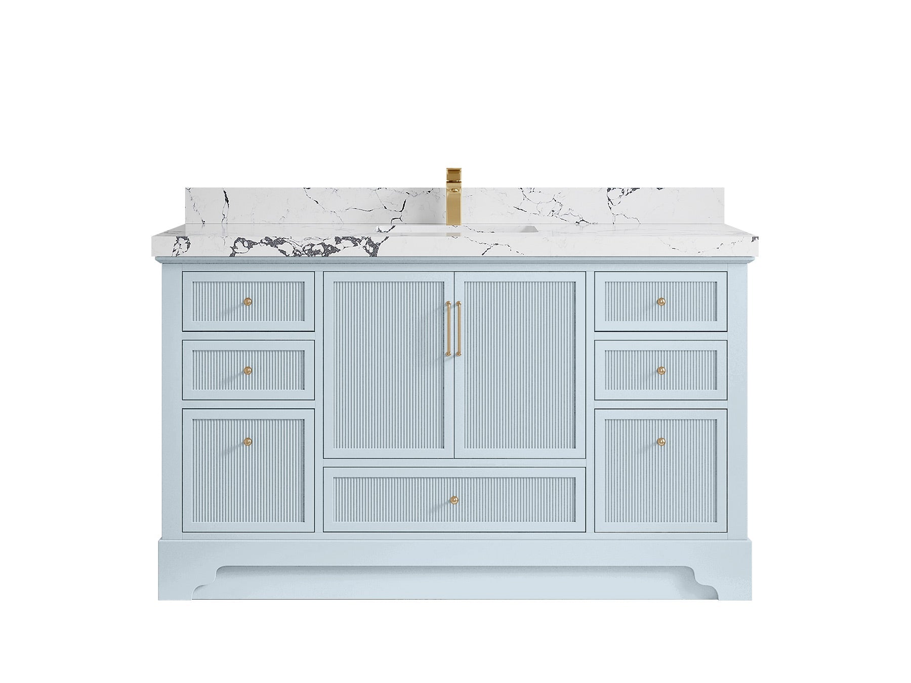 Alys 60 in. W x 22 in. D Single Sink Bathroom Vanity - Willow Bath and Vanity