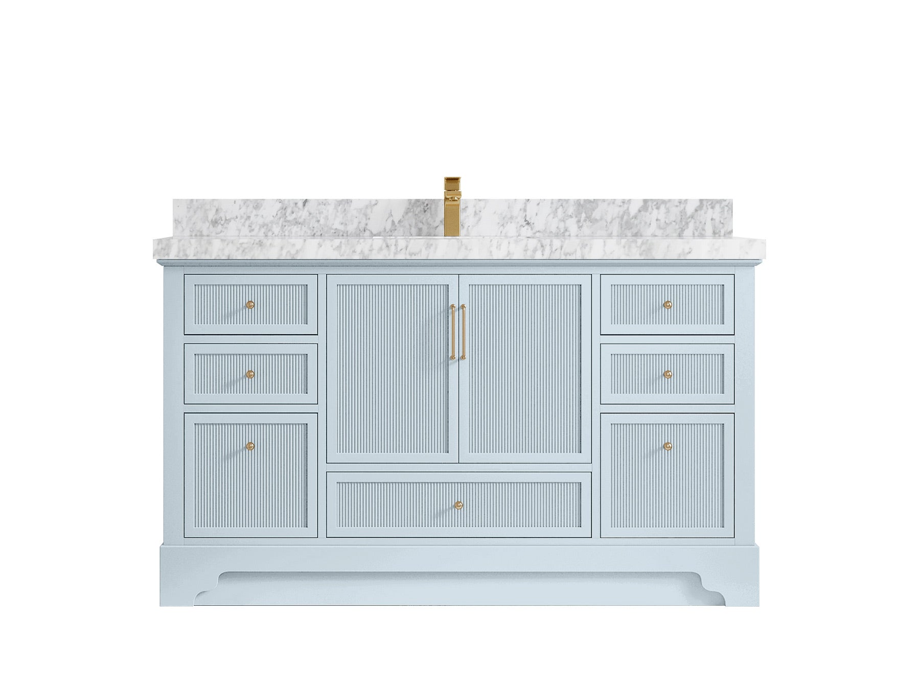 Alys 60 in. W x 22 in. D Single Sink Bathroom Vanity - Willow Bath and Vanity