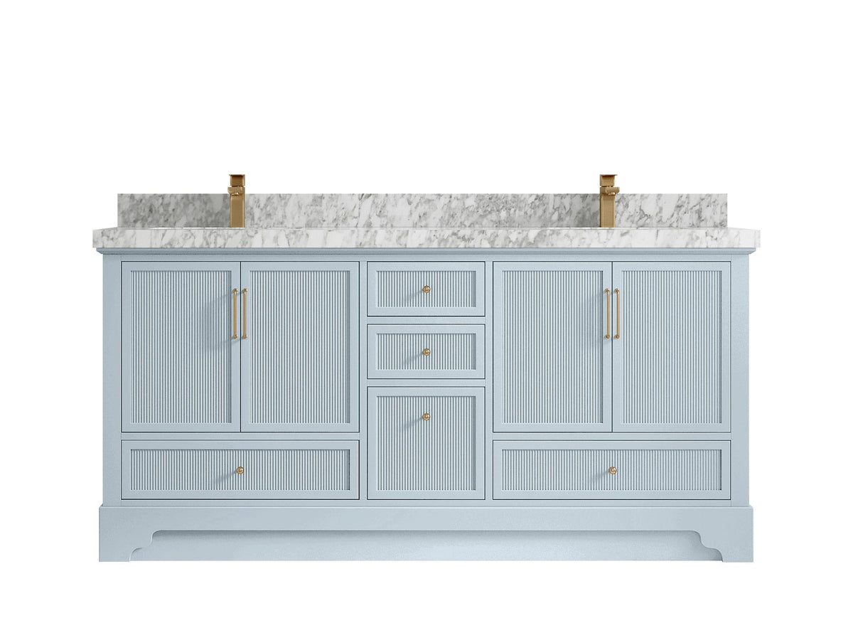 Alys 72 in. W x 22 in. D Double Sink Bathroom Vanity - Willow Bath and Vanity