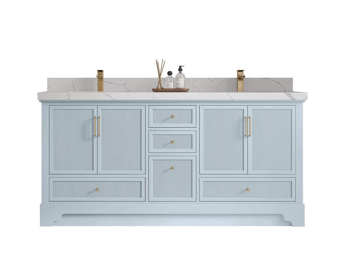 Alys 72 in. W x 22 in. D Double Sink Bathroom Vanity - Willow Bath and Vanity
