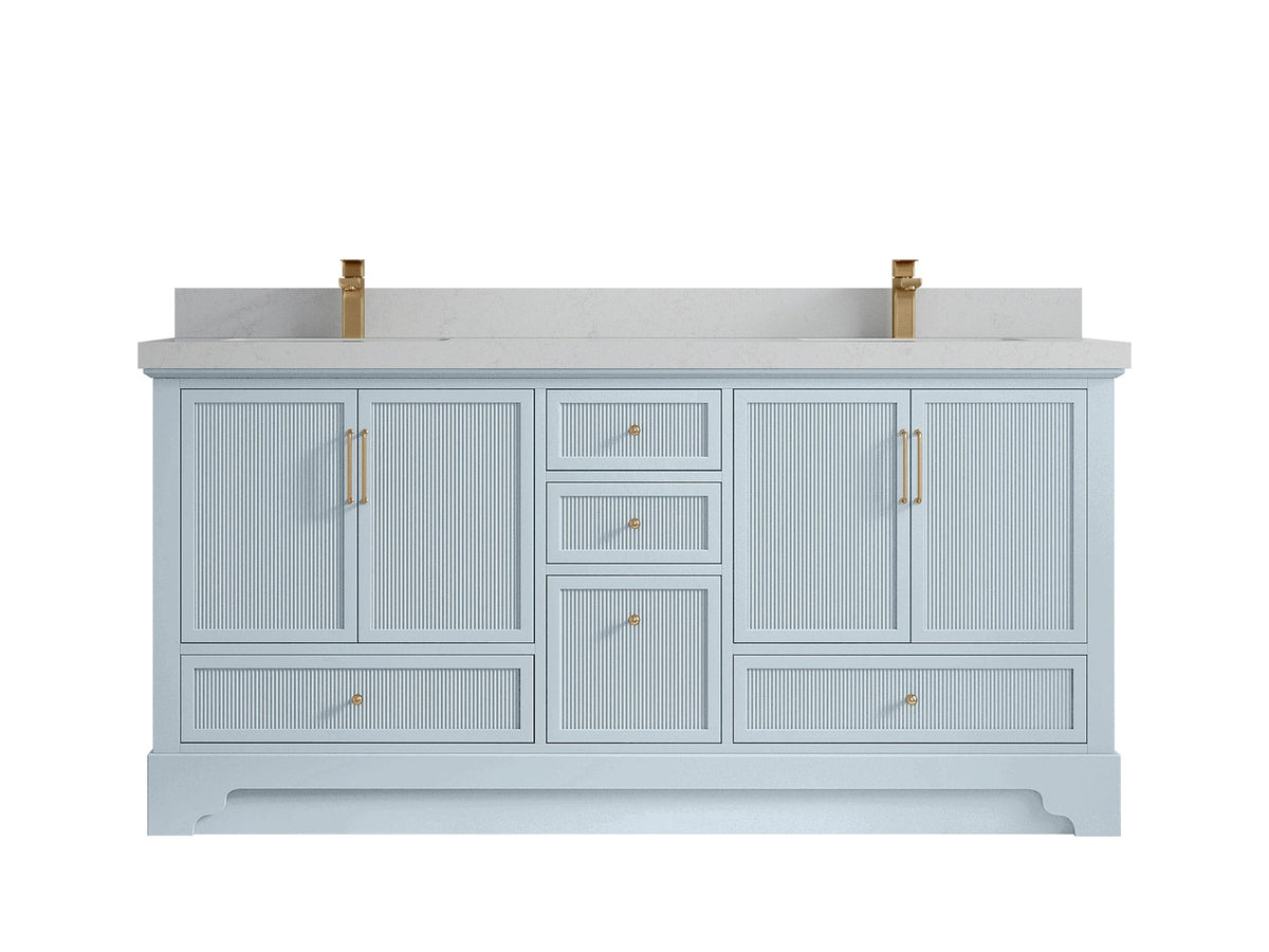 Alys 72 in. W x 22 in. D Double Sink Bathroom Vanity - Willow Bath and Vanity