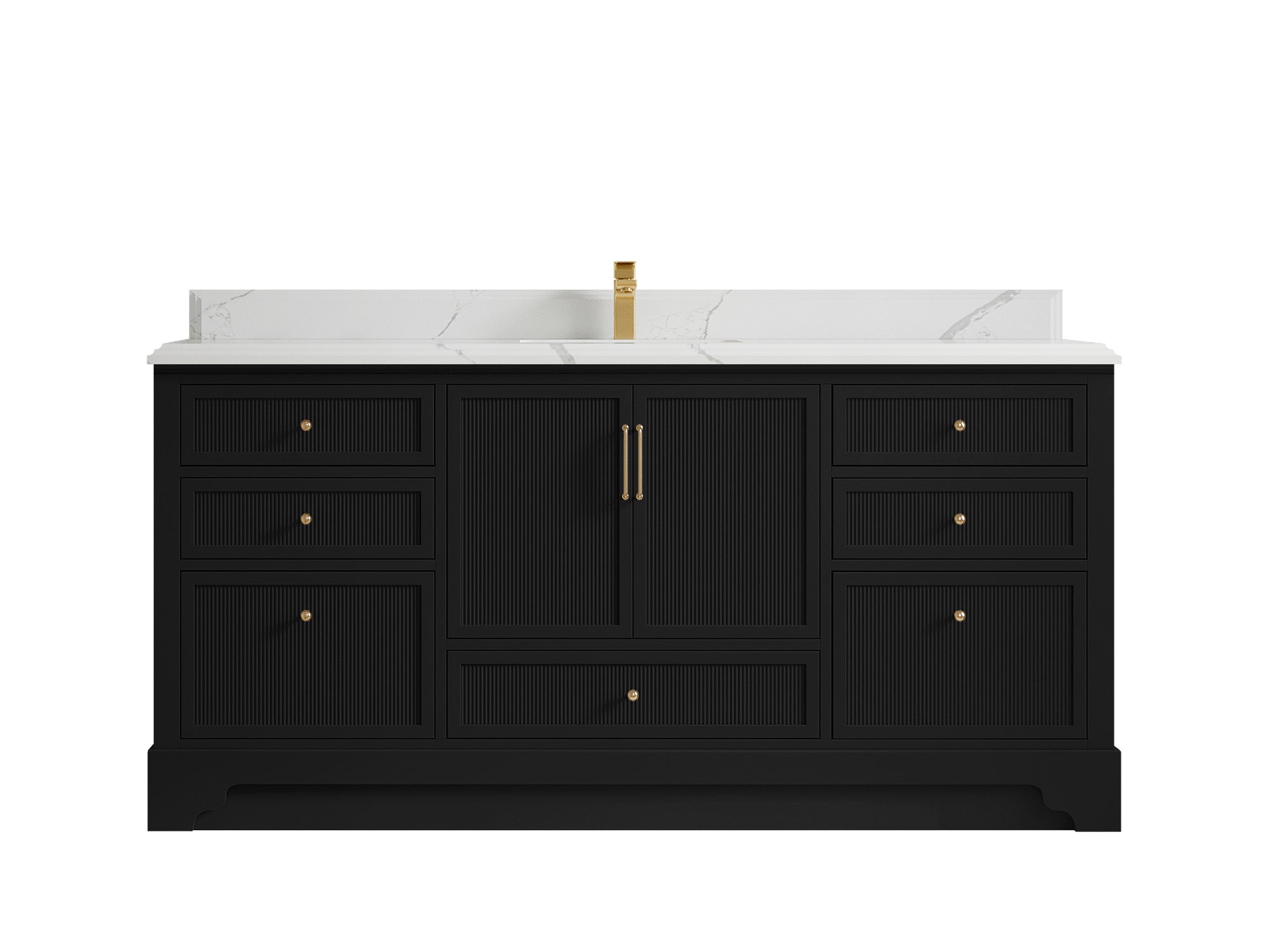 Alys 72 in. W x 22 in. D Single Sink Bathroom Vanity - Willow Bath and Vanity