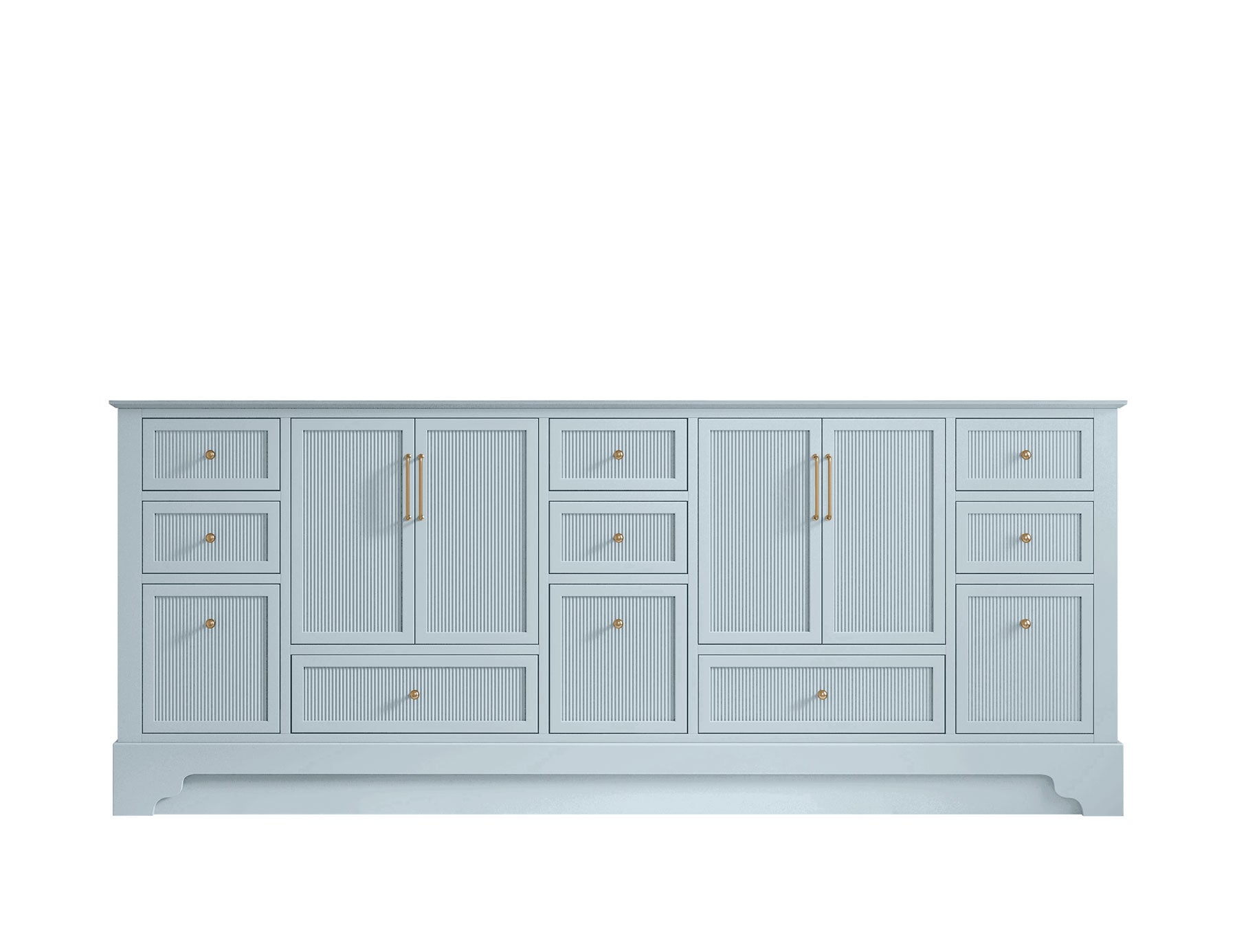 Alys 84 in. W x 22 in. D Double Sink Bathroom Vanity - Willow Bath and Vanity