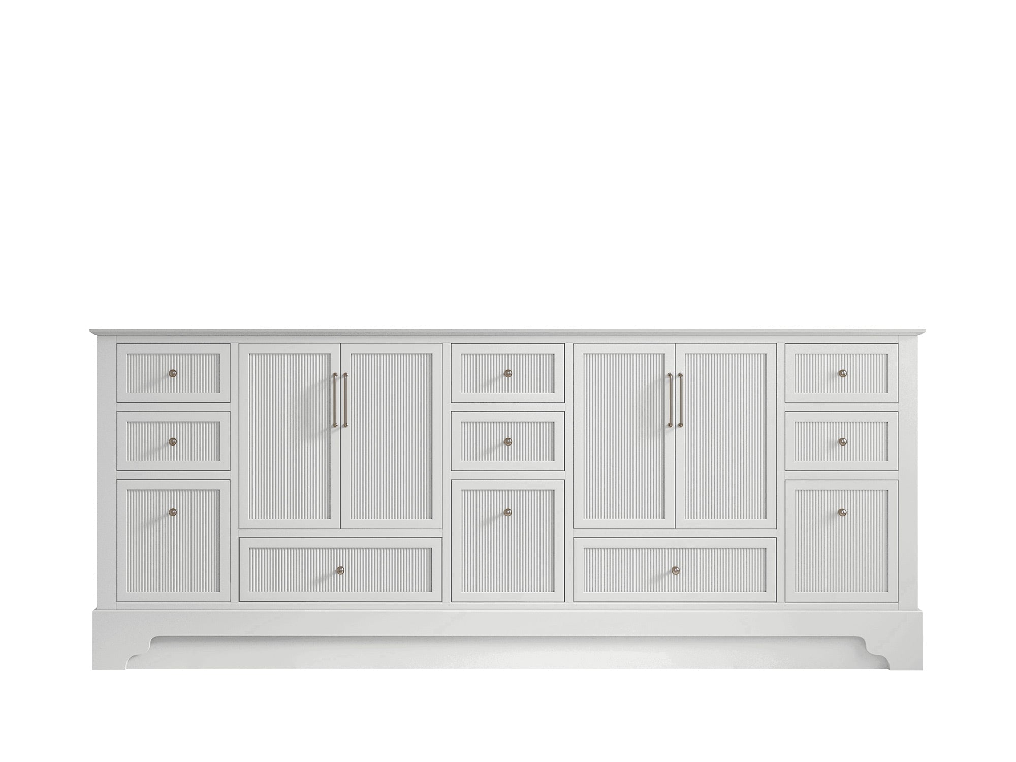 Alys 84 in. W x 22 in. D Double Sink Bathroom Vanity - Willow Bath and Vanity