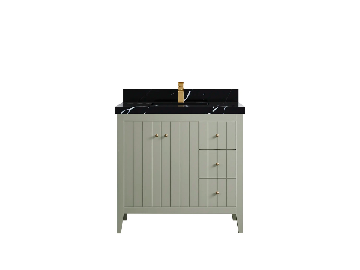 Atlanta 36 in. W x 22 in. D Center Sink Bathroom Vanity CL - Willow Bath and Vanity