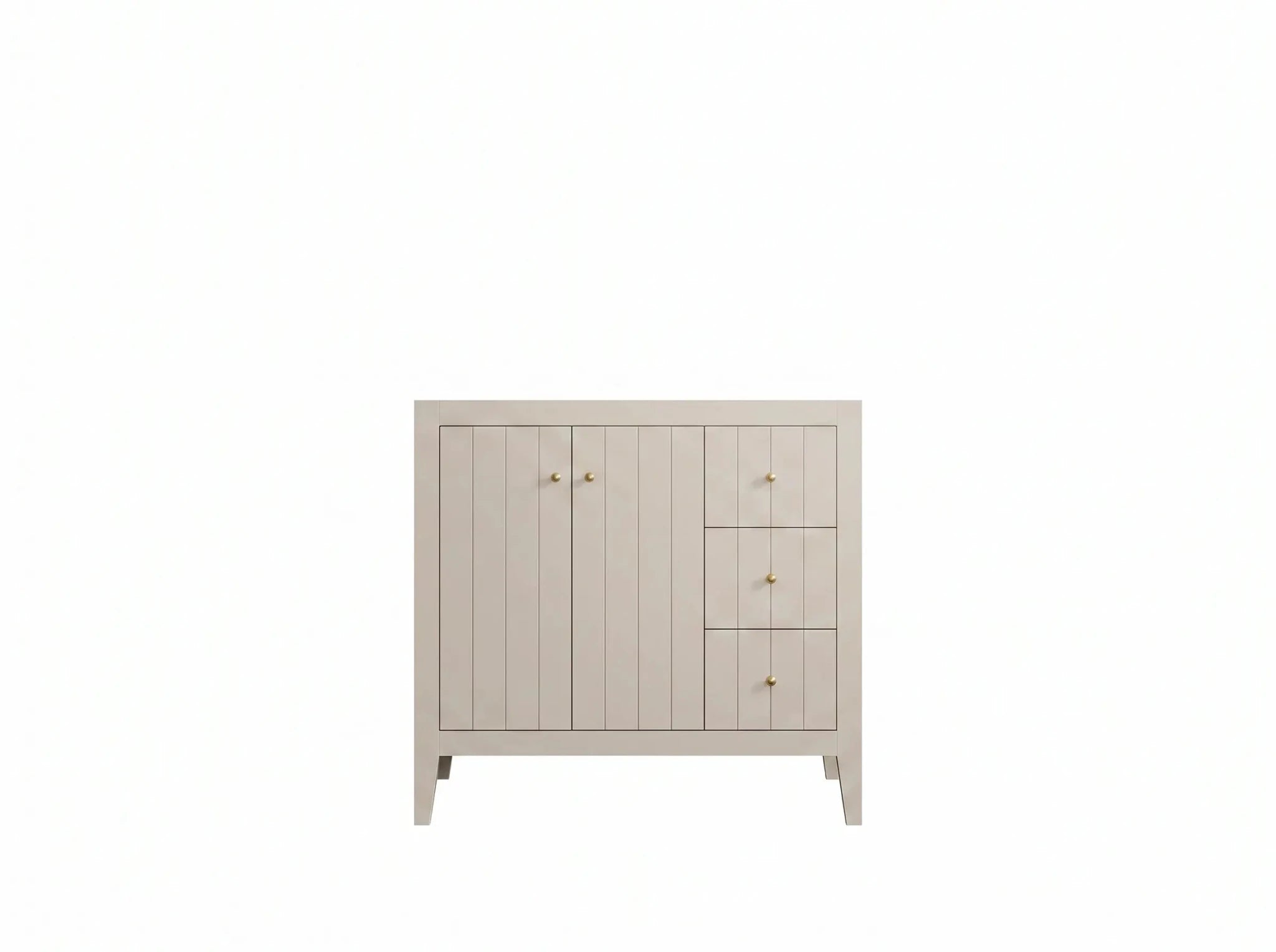 Atlanta 36 in. W x 22 in. D Left Offset Sink Bathroom Vanity - Willow Bath and Vanity
