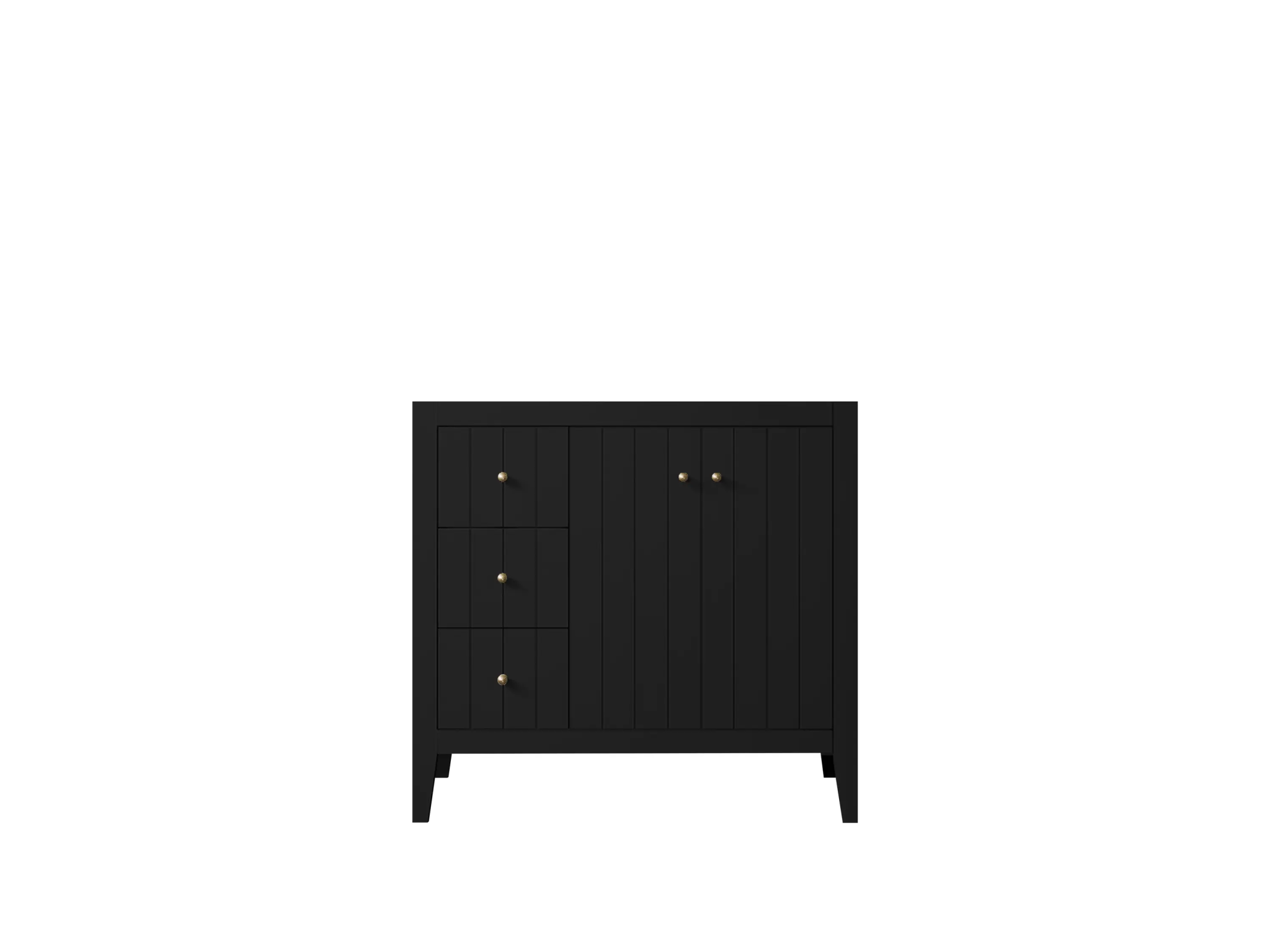 Atlanta 36 in. W x 22 in. D Right Offset Sink Bathroom Vanity - Willow Bath and Vanity