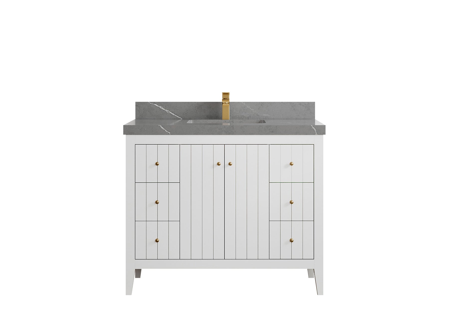 Atlanta 42 in. W x 22 in. D Single Sink Bathroom Vanity - Willow Bath and Vanity