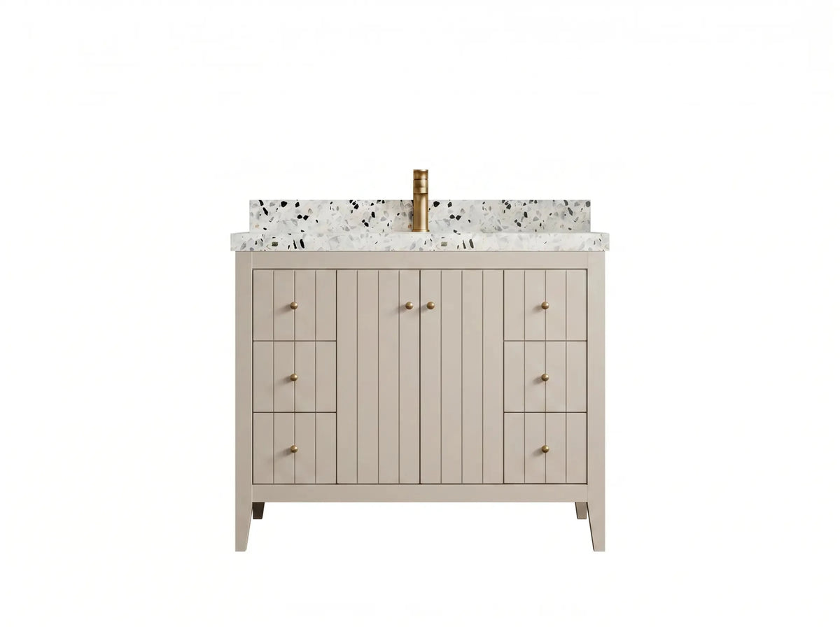 Atlanta 42 in. W x 22 in. D Single Sink Bathroom Vanity - Willow Bath and Vanity