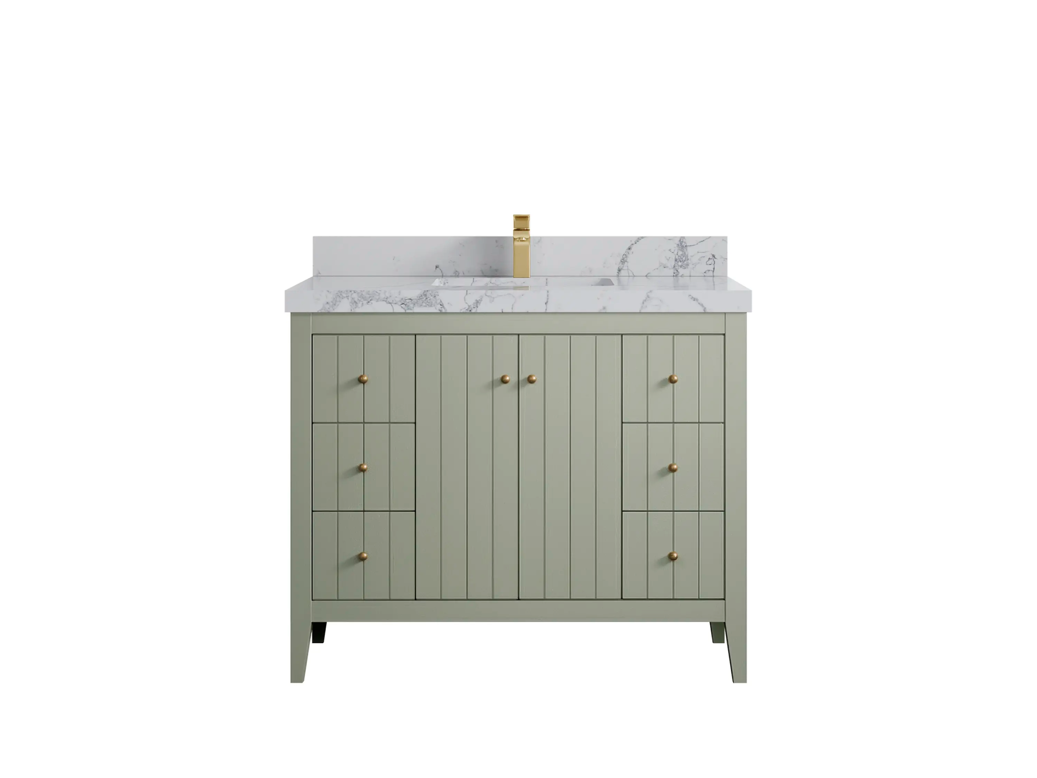 Atlanta 42 in. W x 22 in. D Single Sink Bathroom Vanity - Willow Bath and Vanity