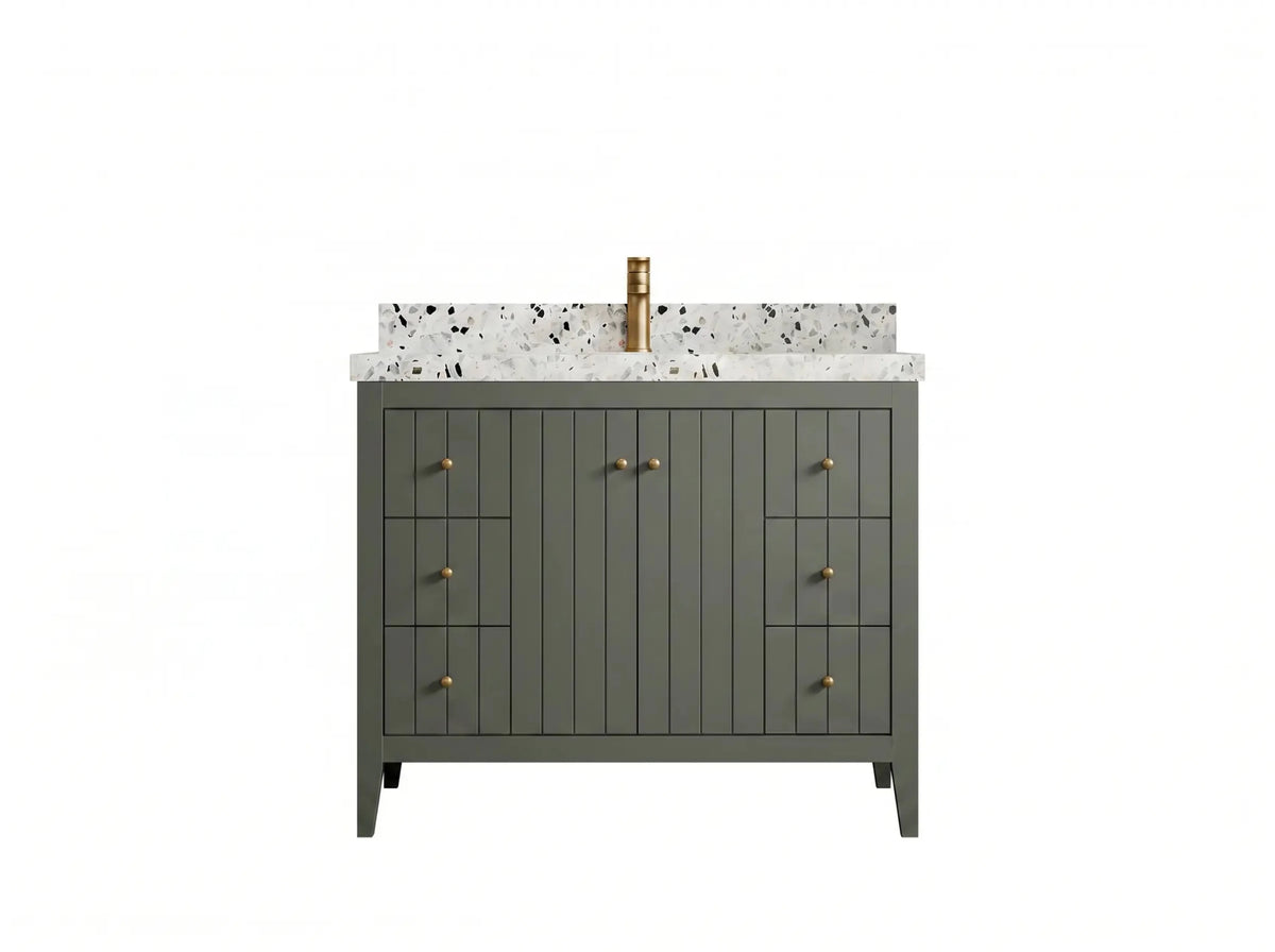 Atlanta 42 in. W x 22 in. D Single Sink Bathroom Vanity - Willow Bath and Vanity