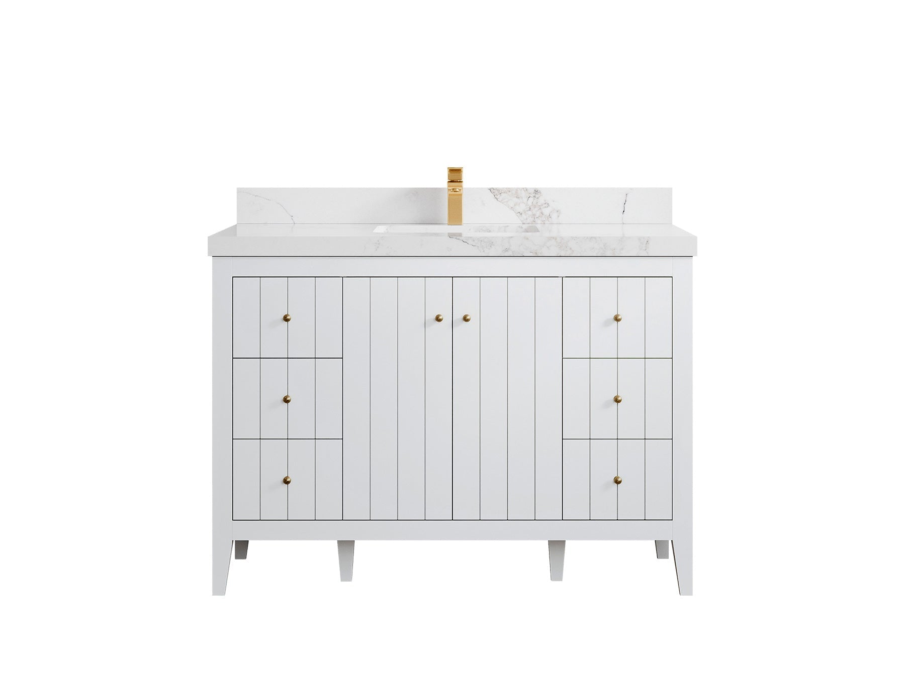 Atlanta 48 in. W x 22 in. D Single Sink Bathroom Vanity - Willow Bath and Vanity
