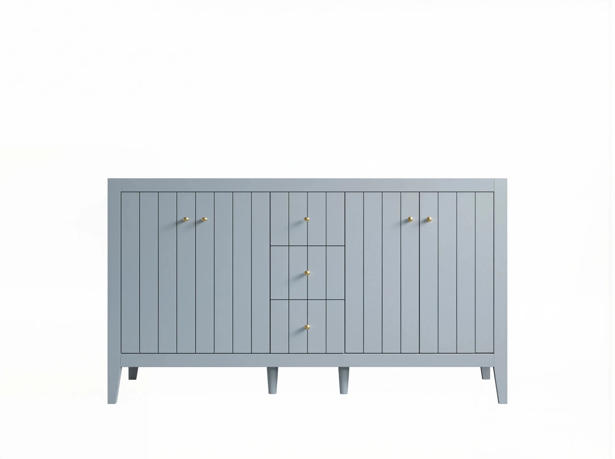 Atlanta 60 in. W x 22 in. D Double Sink Bathroom Vanity - Willow Bath and Vanity