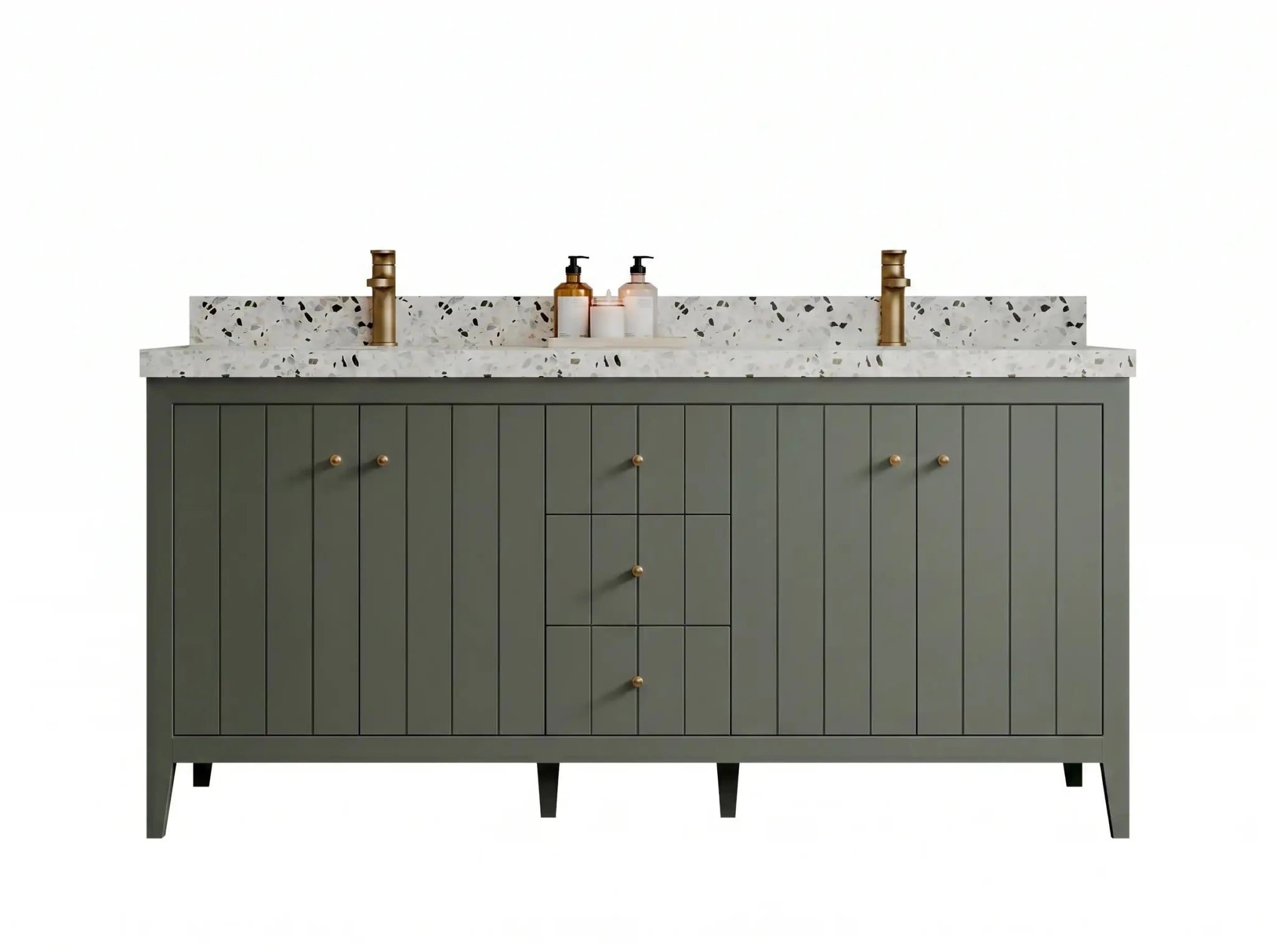 Atlanta 72 in. W x 22 in. D Double Sink Bathroom Vanity - Willow Bath and Vanity
