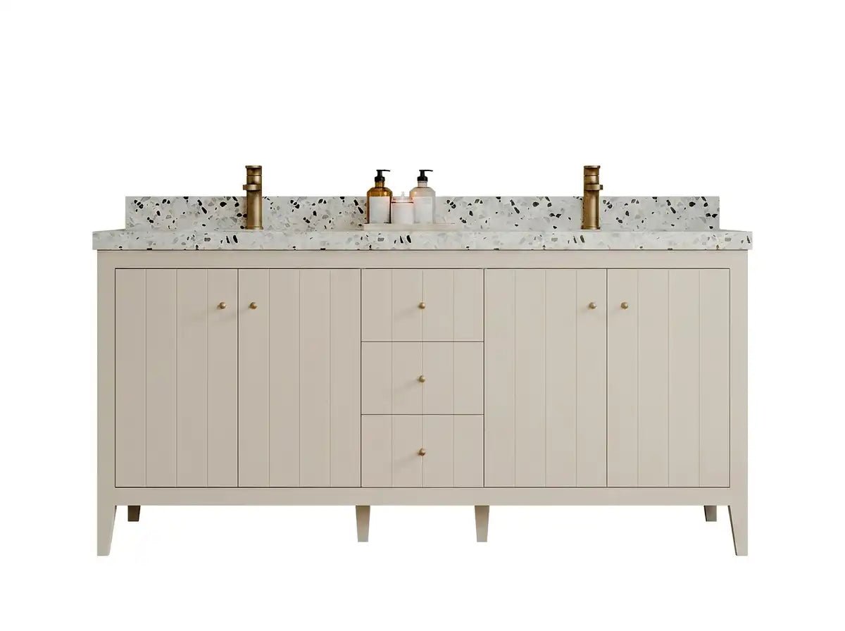 Atlanta 72 in. W x 22 in. D Double Sink Bathroom Vanity - Willow Bath and Vanity