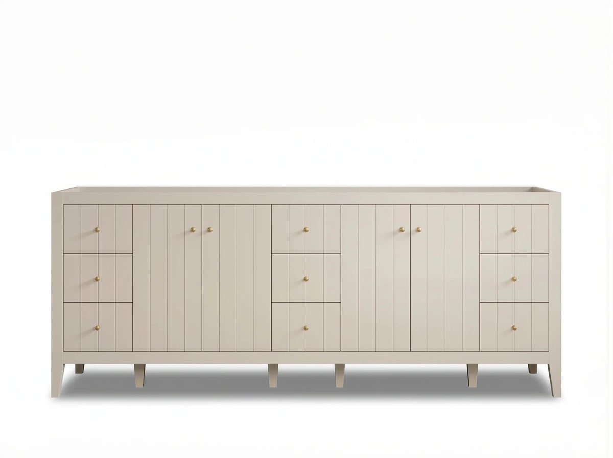 Atlanta 84 in. W x 22 in. D Double Sink Bathroom Vanity - Willow Bath and Vanity