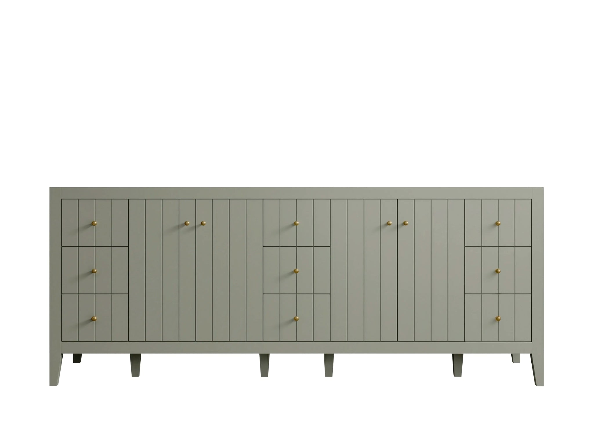 Atlanta 84 in. W x 22 in. D Double Sink Bathroom Vanity - Willow Bath and Vanity