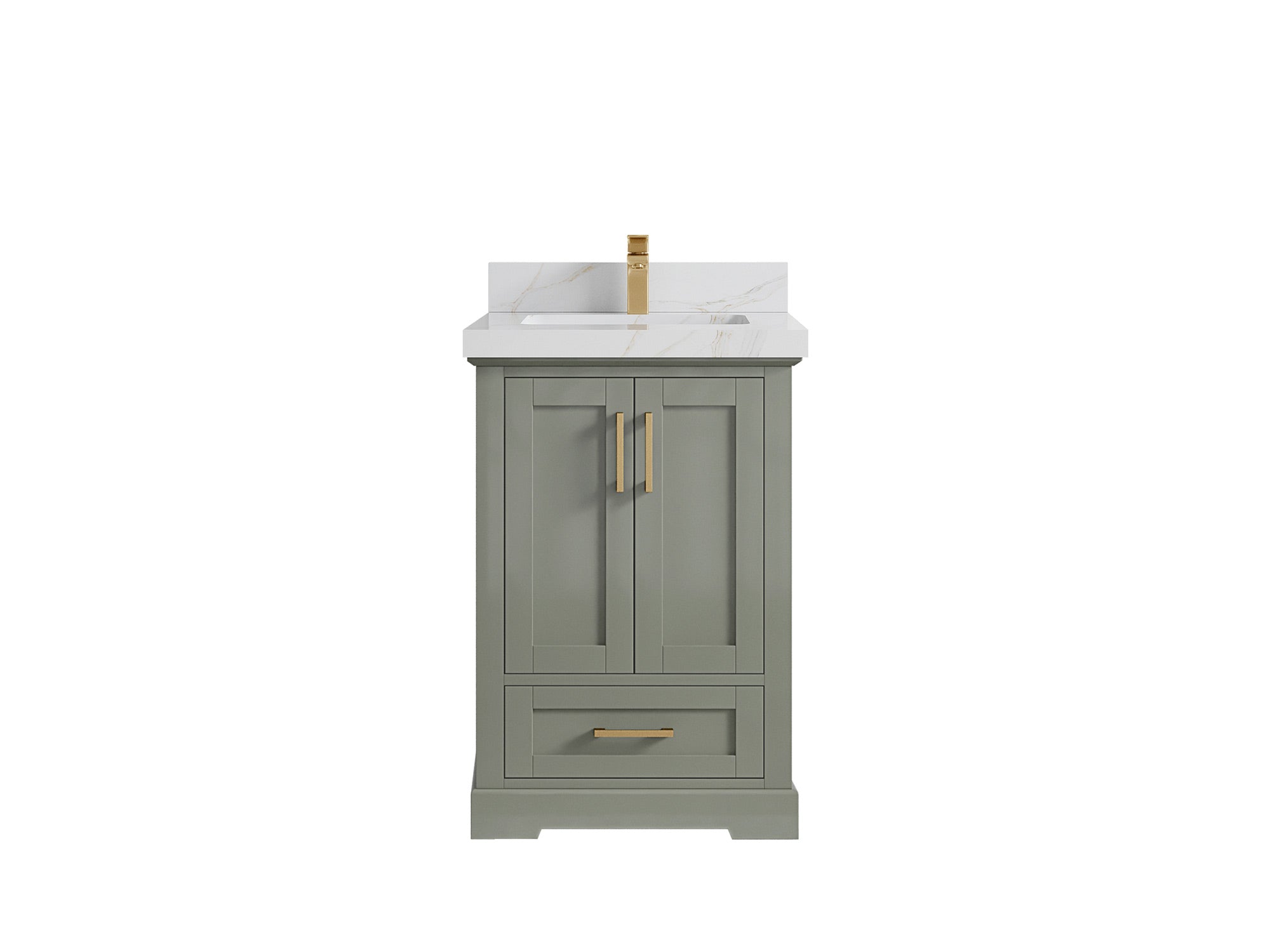 Boston 24 in. W x 22 in. D Single Sink Bathroom Vanity - Willow Bath and Vanity