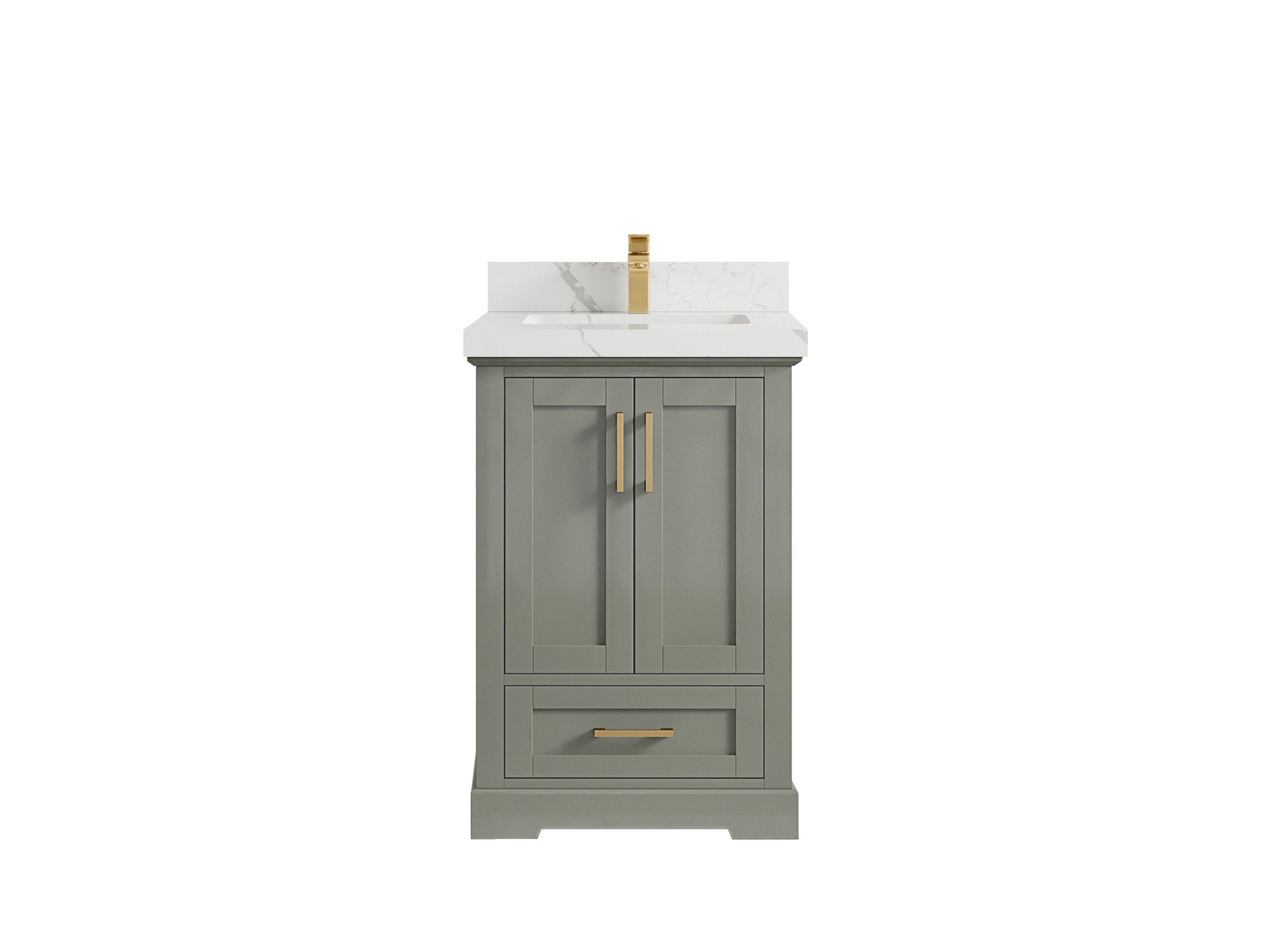 Boston 24 in. W x 22 in. D Single Sink Bathroom Vanity - Willow Bath and Vanity