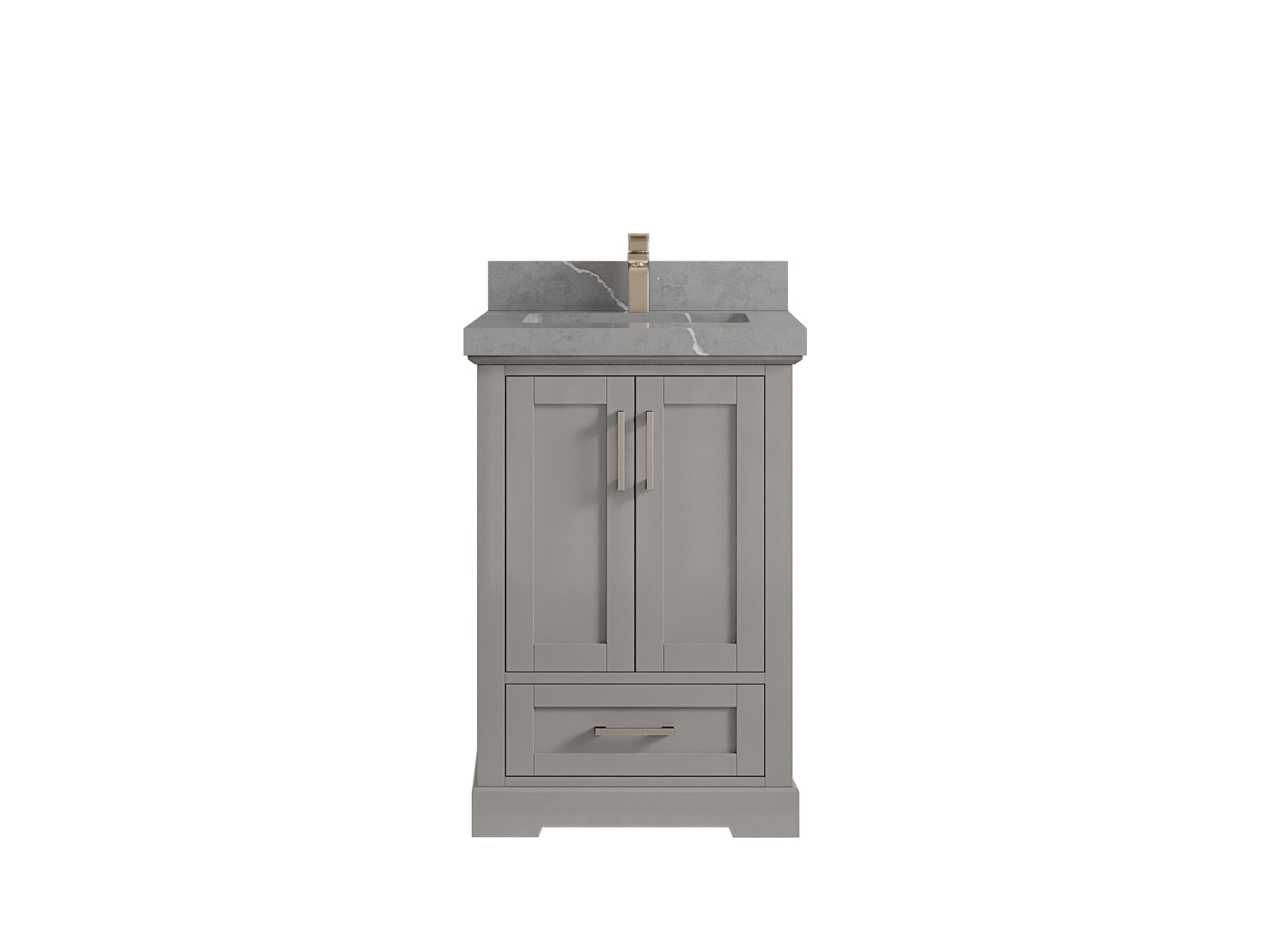 Boston 24 in. W x 22 in. D Single Sink Bathroom Vanity - Willow Bath and Vanity