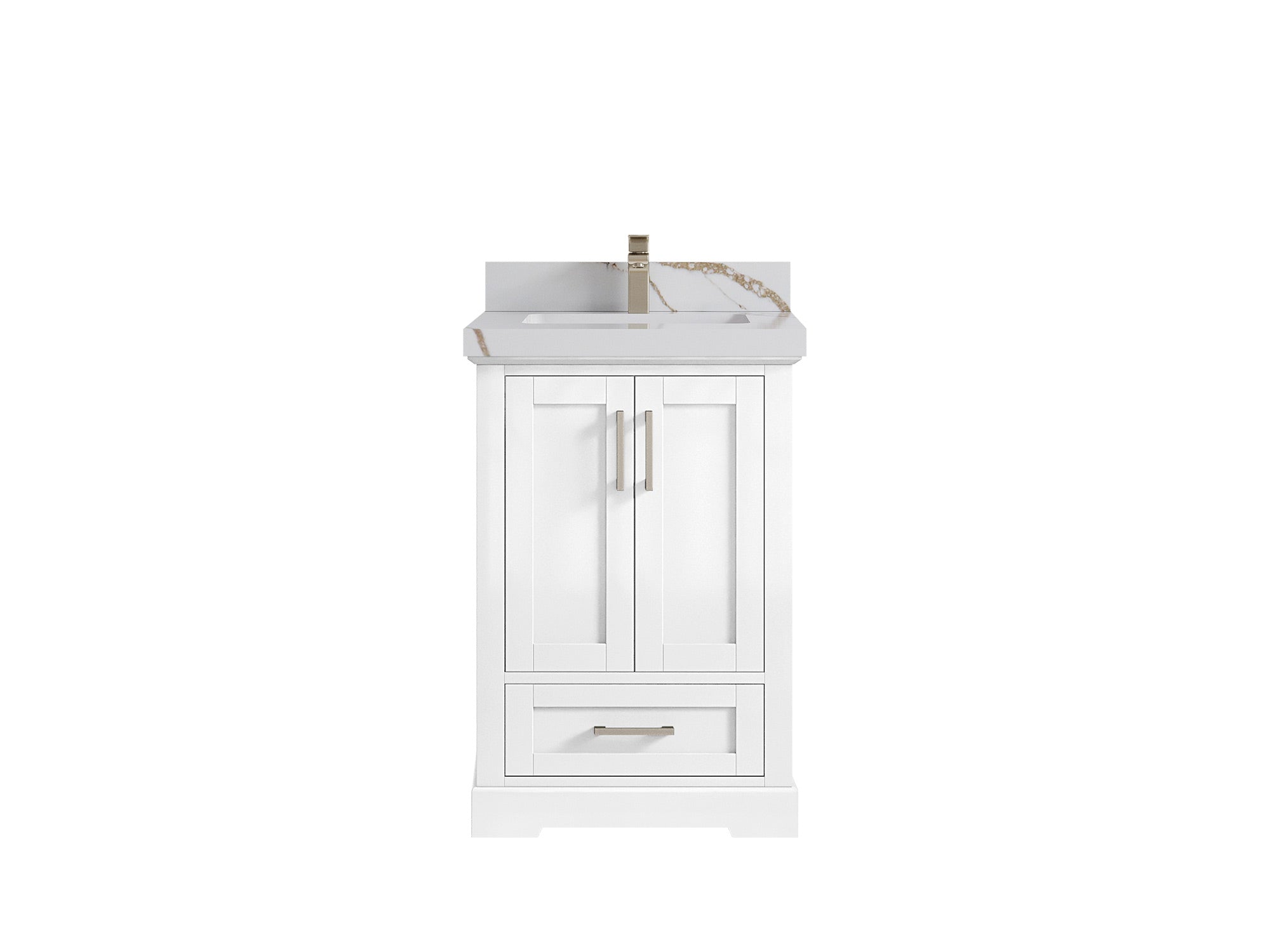 Boston 24 in. W x 22 in. D Single Sink Bathroom Vanity - Willow Bath and Vanity