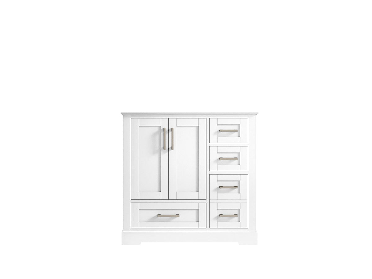 Boston 36 in. W x 22 in. D Center Sink Bathroom Vanity - Willow Bath and Vanity
