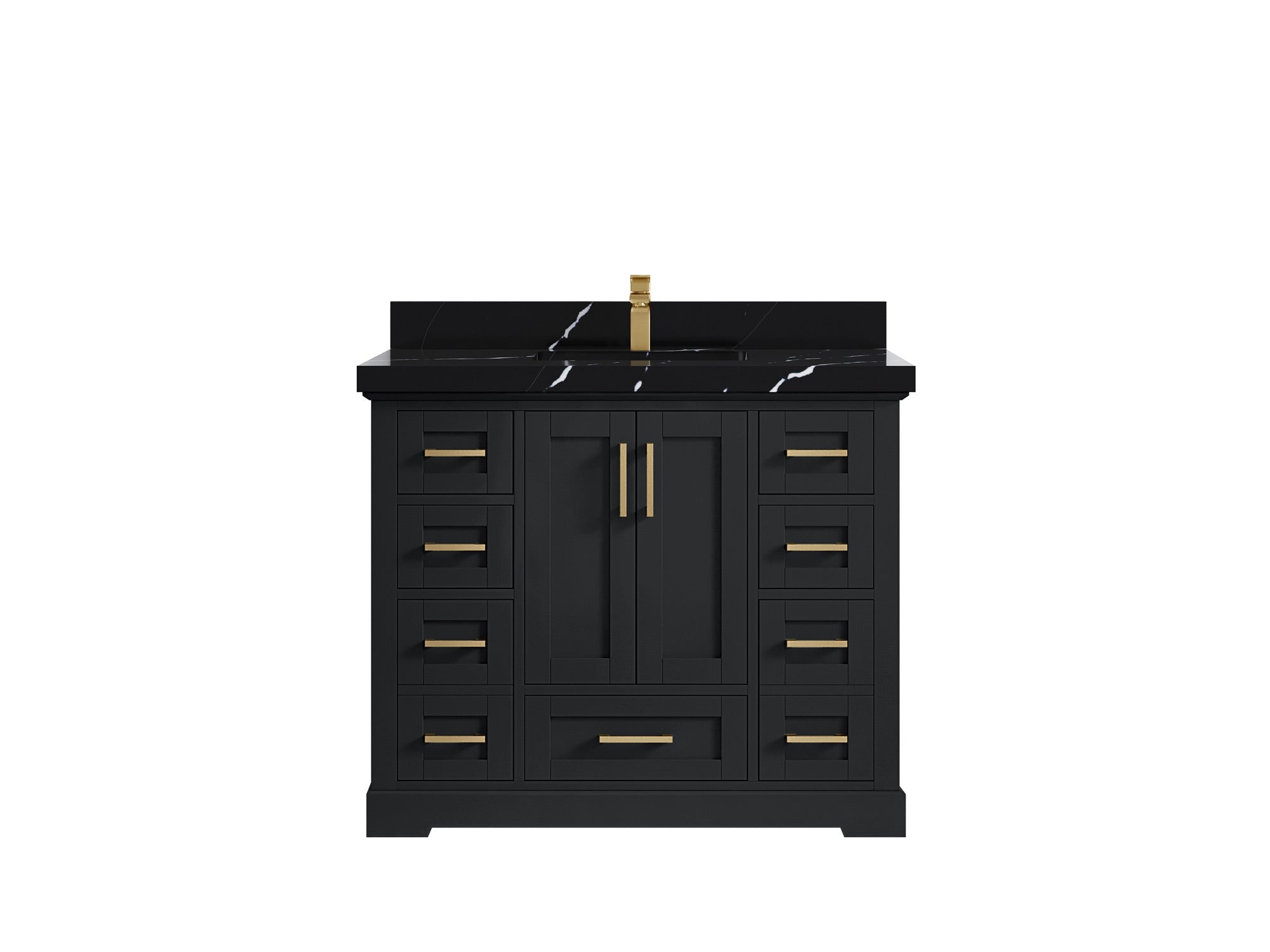 Boston 42 in. W x 22 in. D Single Sink Bathroom Vanity - Willow Bath and Vanity