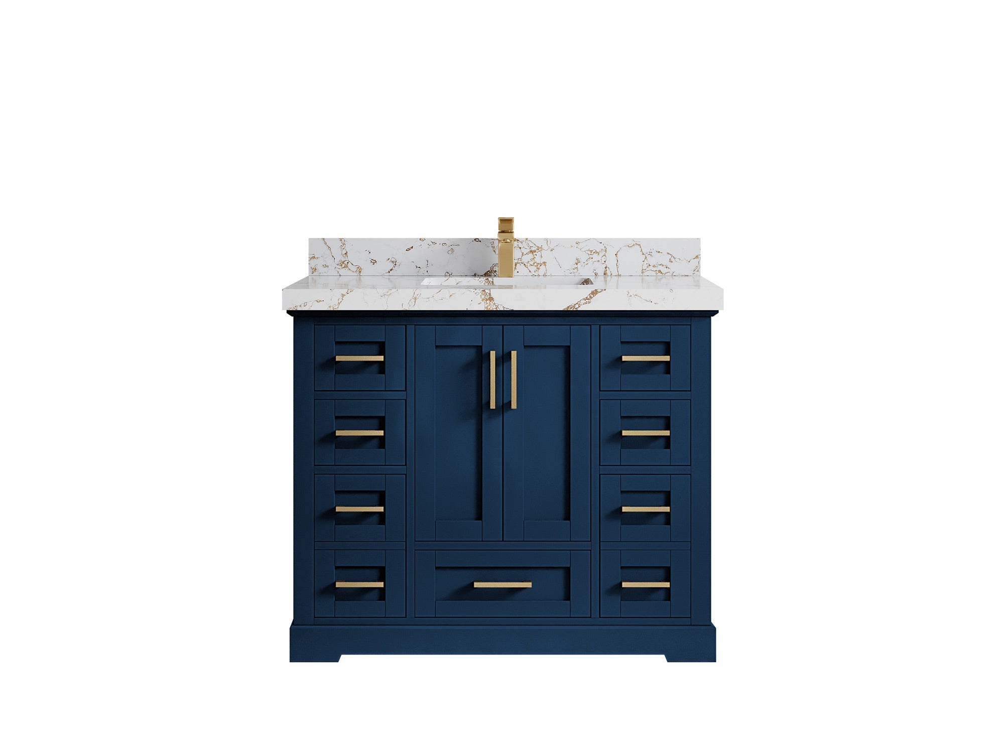 Boston 42 in. W x 22 in. D Single Sink Bathroom Vanity - Willow Bath and Vanity