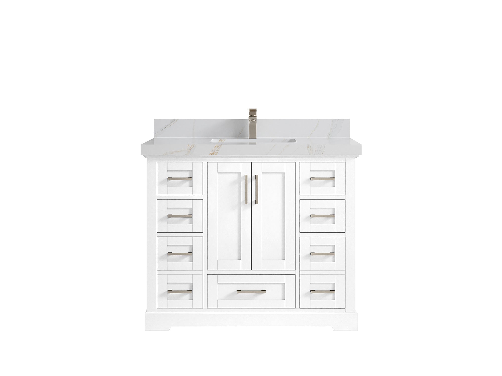 Boston 42 in. W x 22 in. D Single Sink Bathroom Vanity - Willow Bath and Vanity
