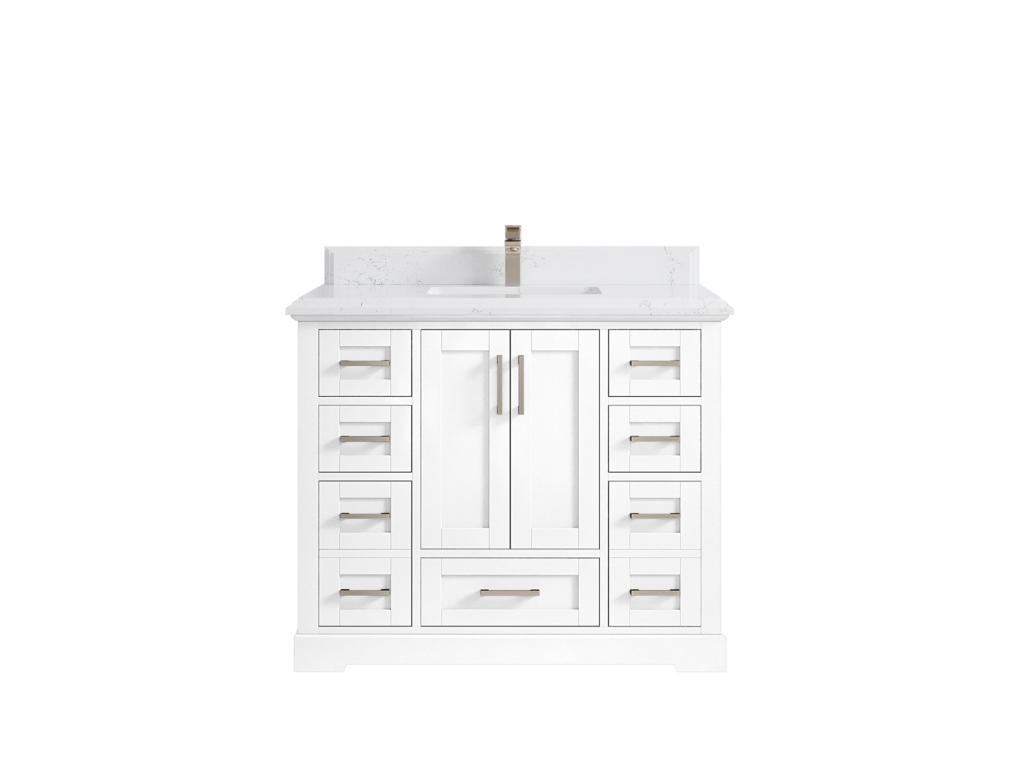 Boston 42 in. W x 22 in. D Single Sink Bathroom Vanity - Willow Bath and Vanity