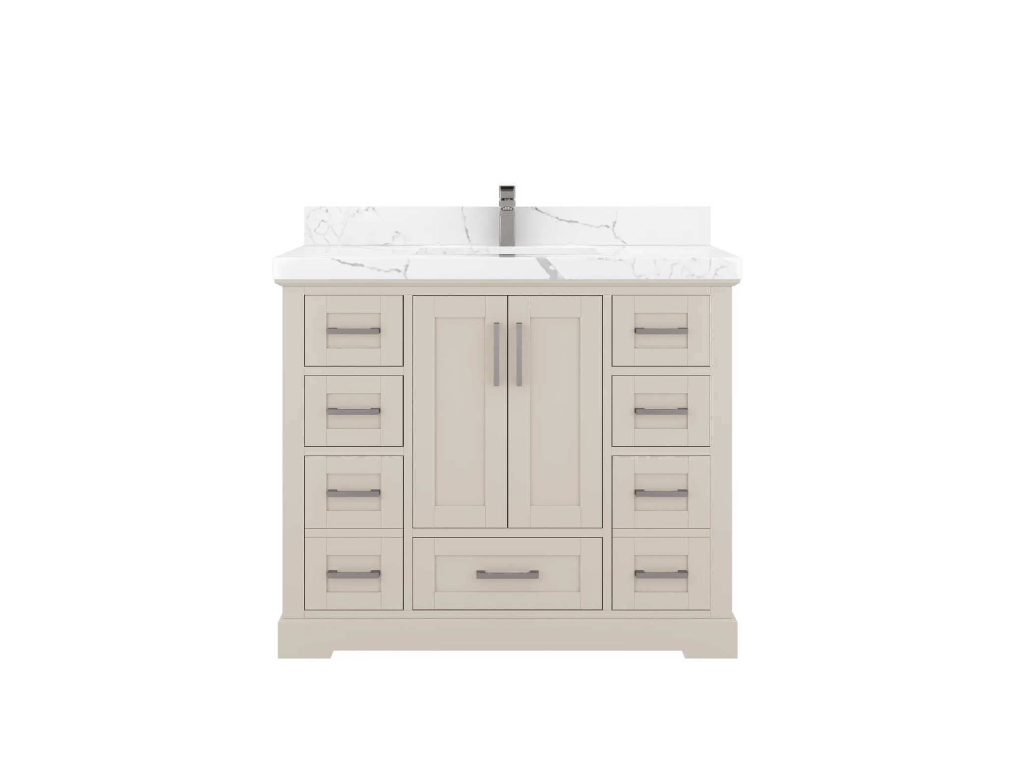 Boston 42 in. W x 22 in. D Single Sink Bathroom Vanity - Willow Bath and Vanity