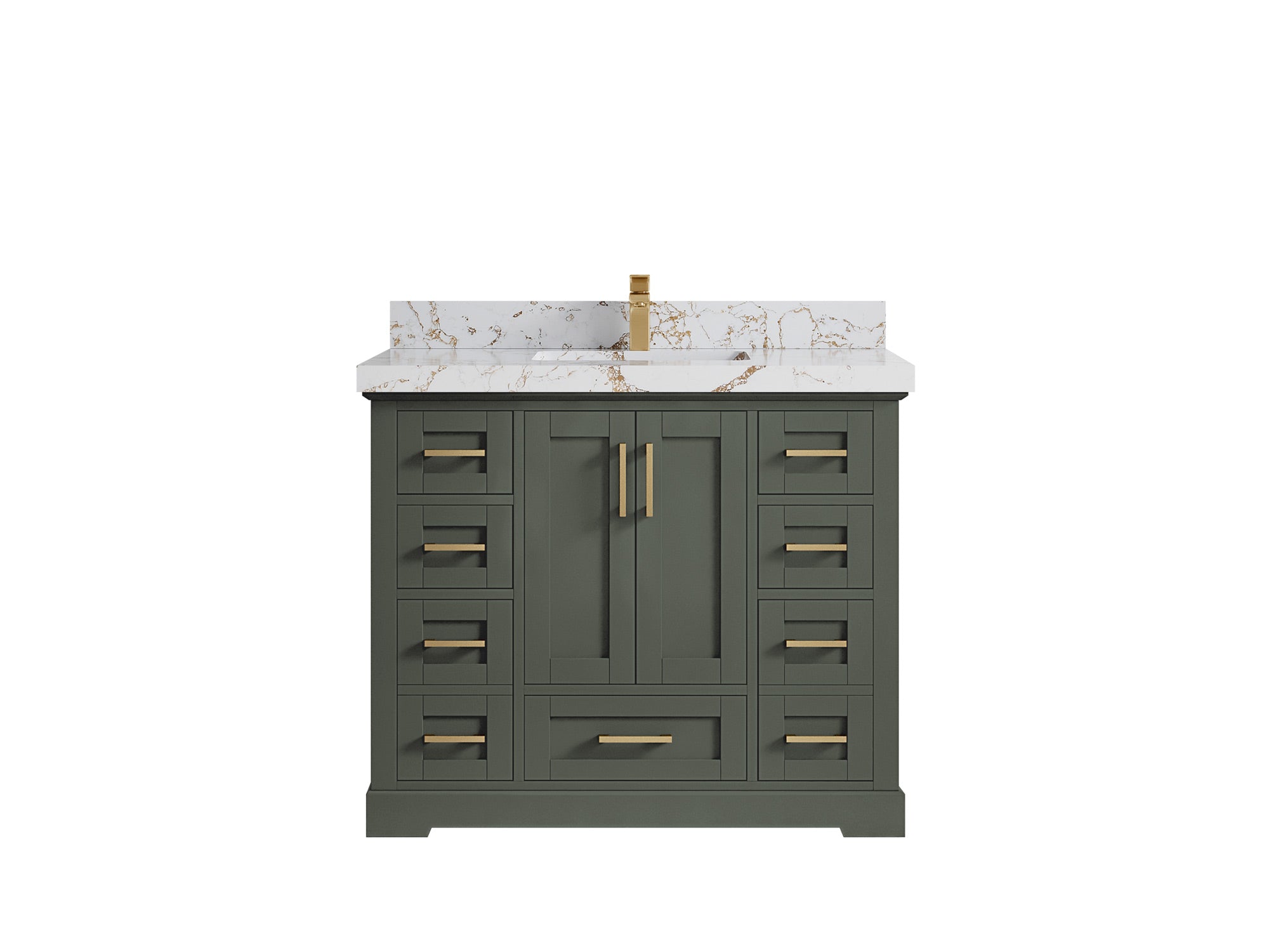 Boston 42 in. W x 22 in. D Single Sink Bathroom Vanity - Willow Bath and Vanity