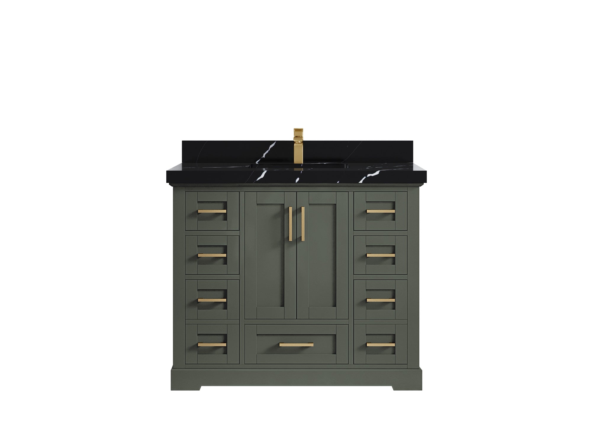Boston 42 in. W x 22 in. D Single Sink Bathroom Vanity - Willow Bath and Vanity
